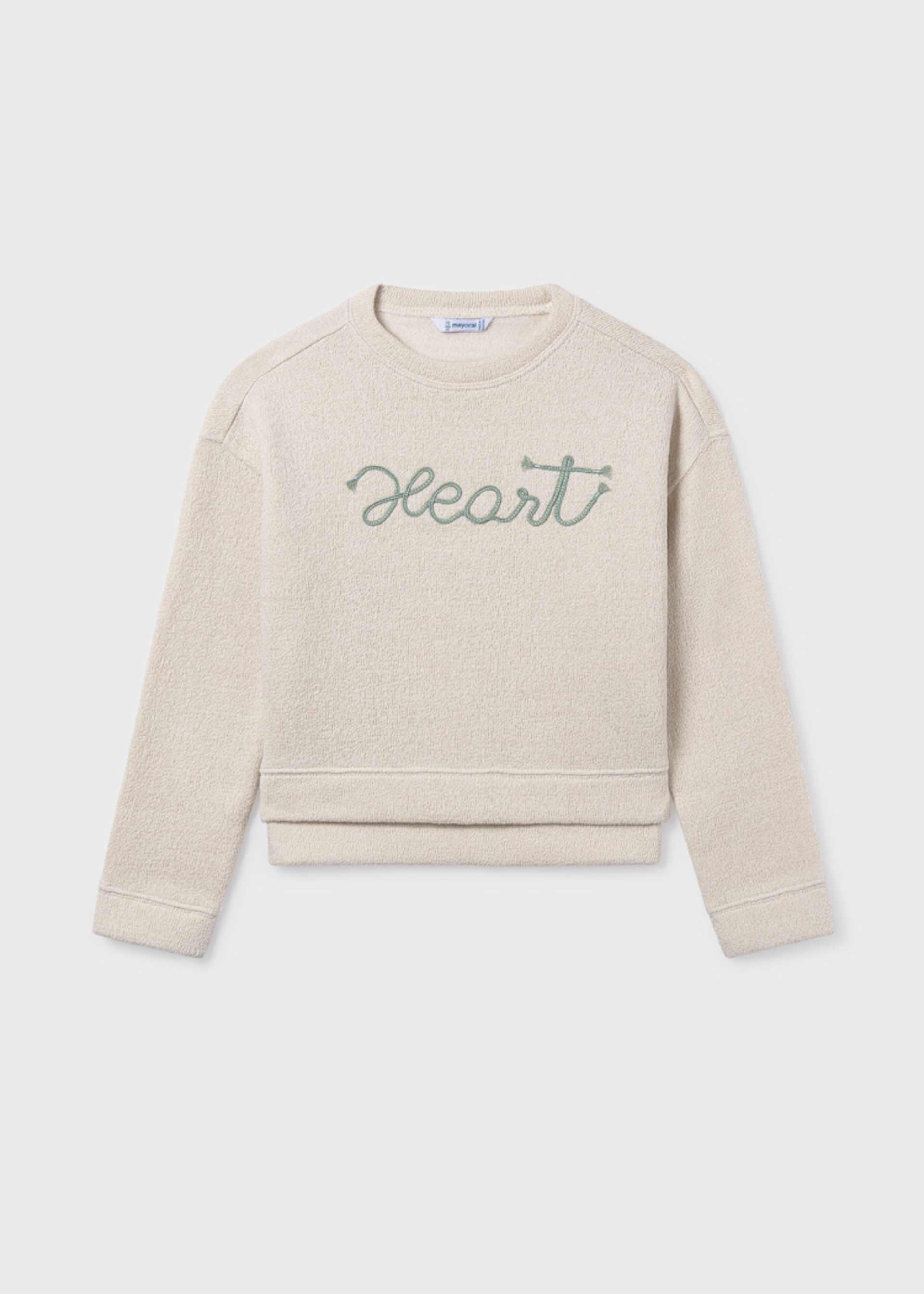 Sweatshirt Applikation Teenager Mädchen