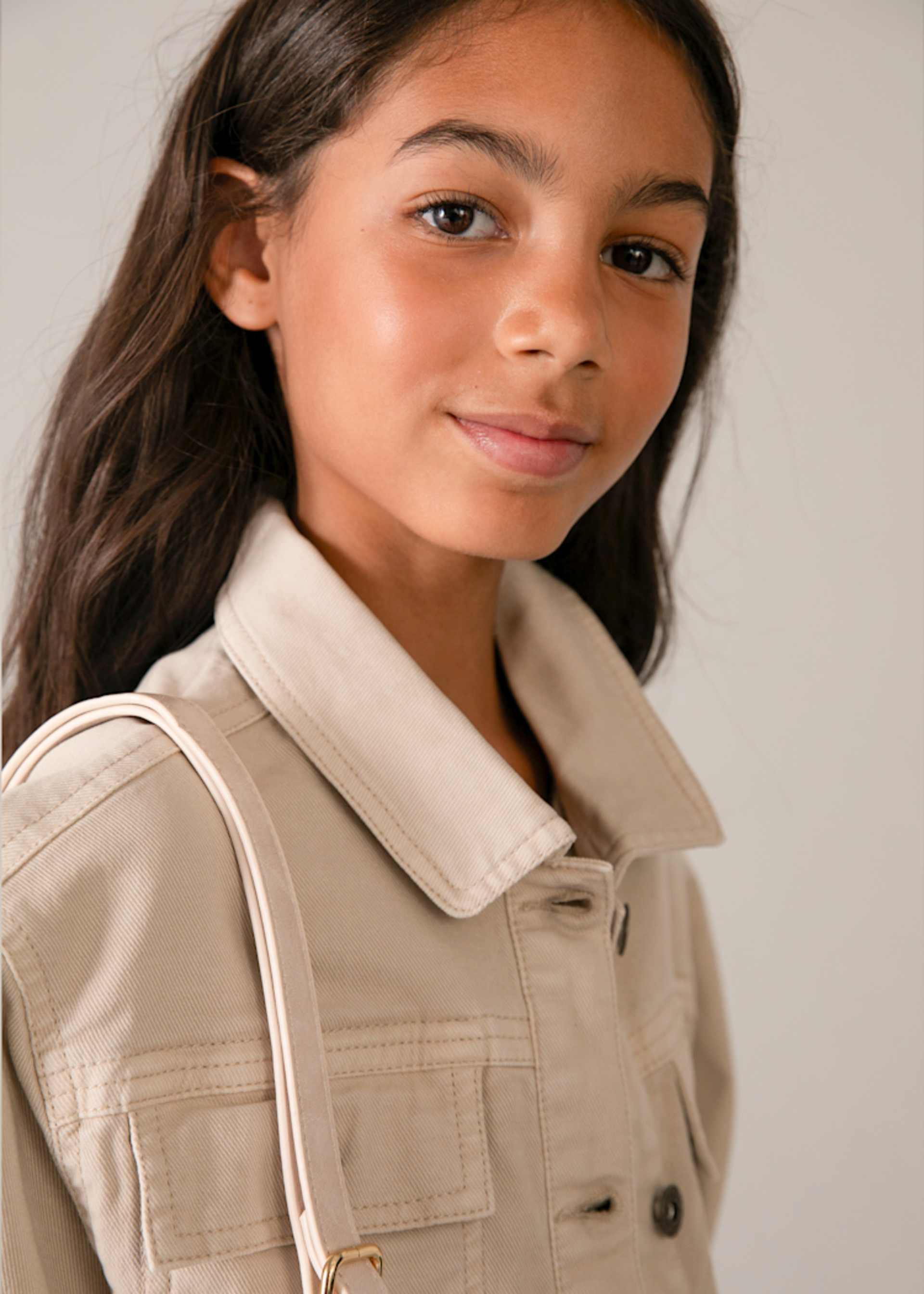 Giubbotto twill ragazza