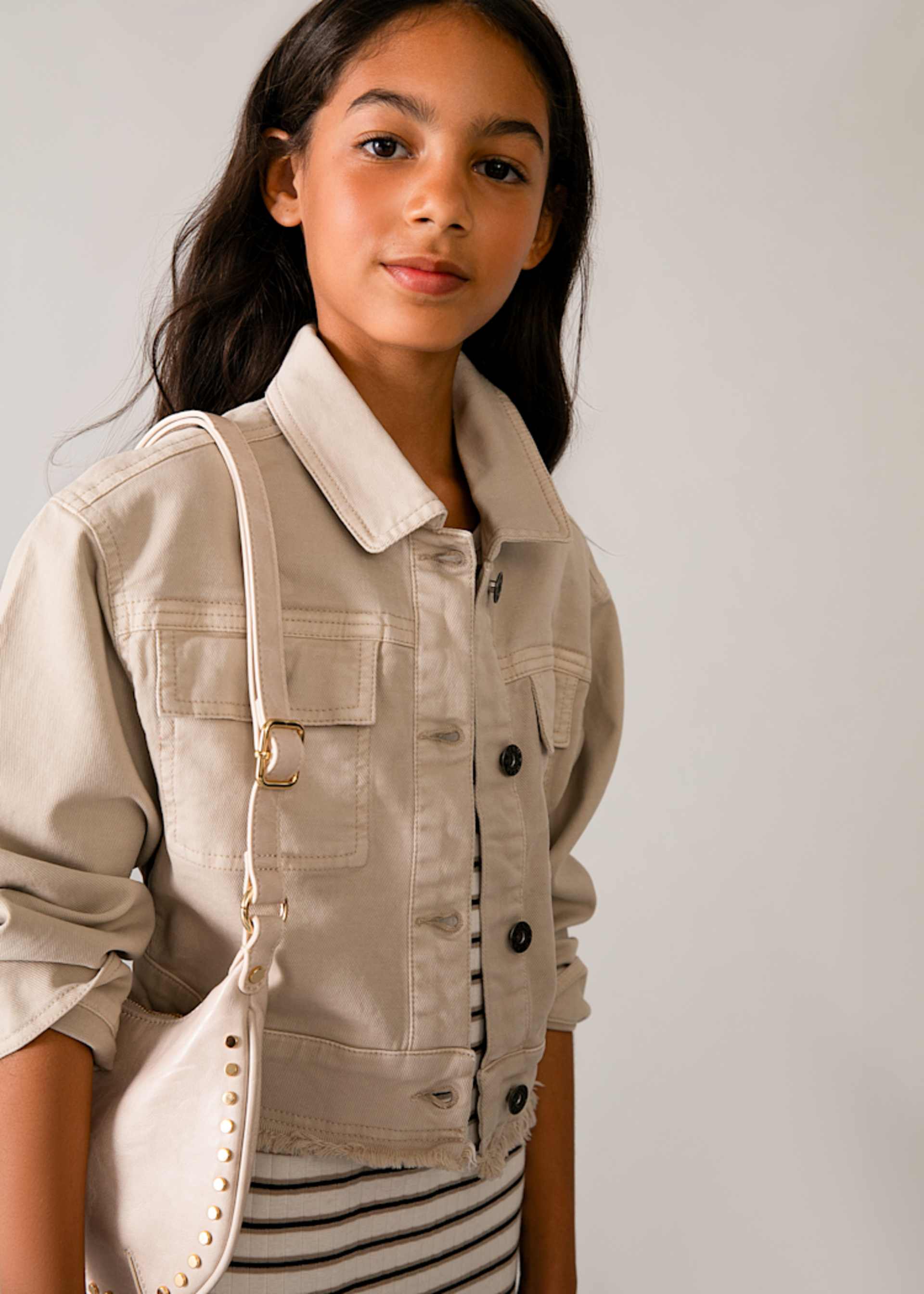 Veste en sergé fille Veste en sergé fille