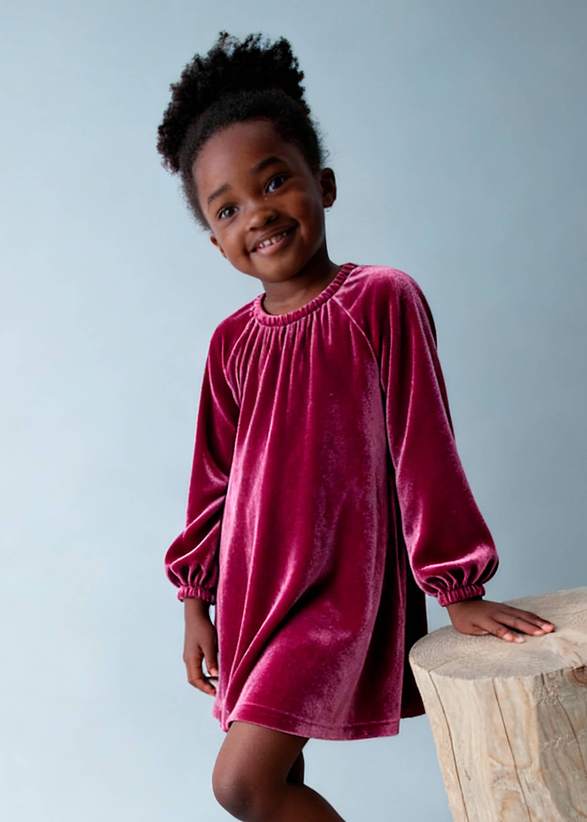 Girl Velvet Dress Girl Velvet Dress