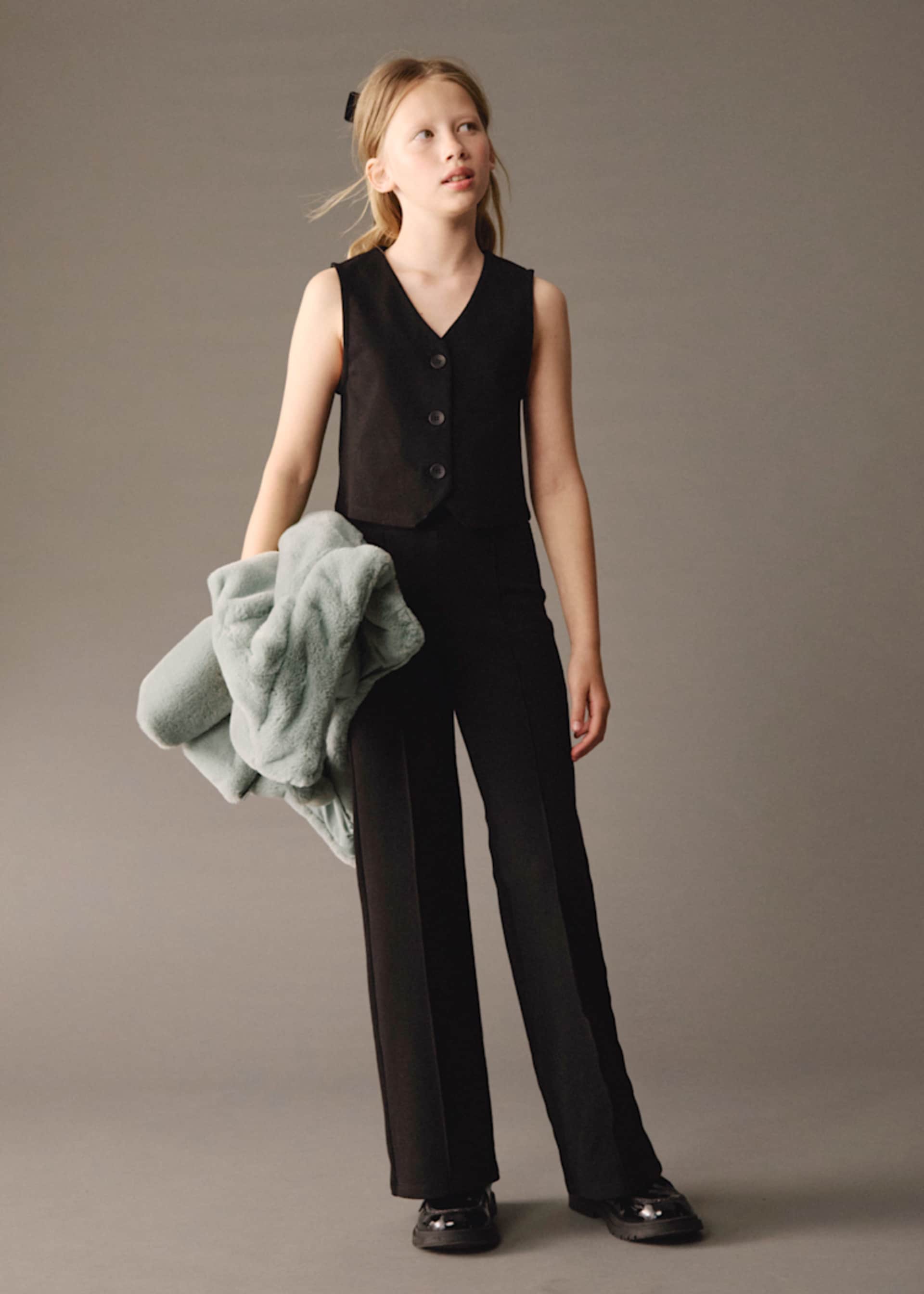 Girl Pants and Vest Set