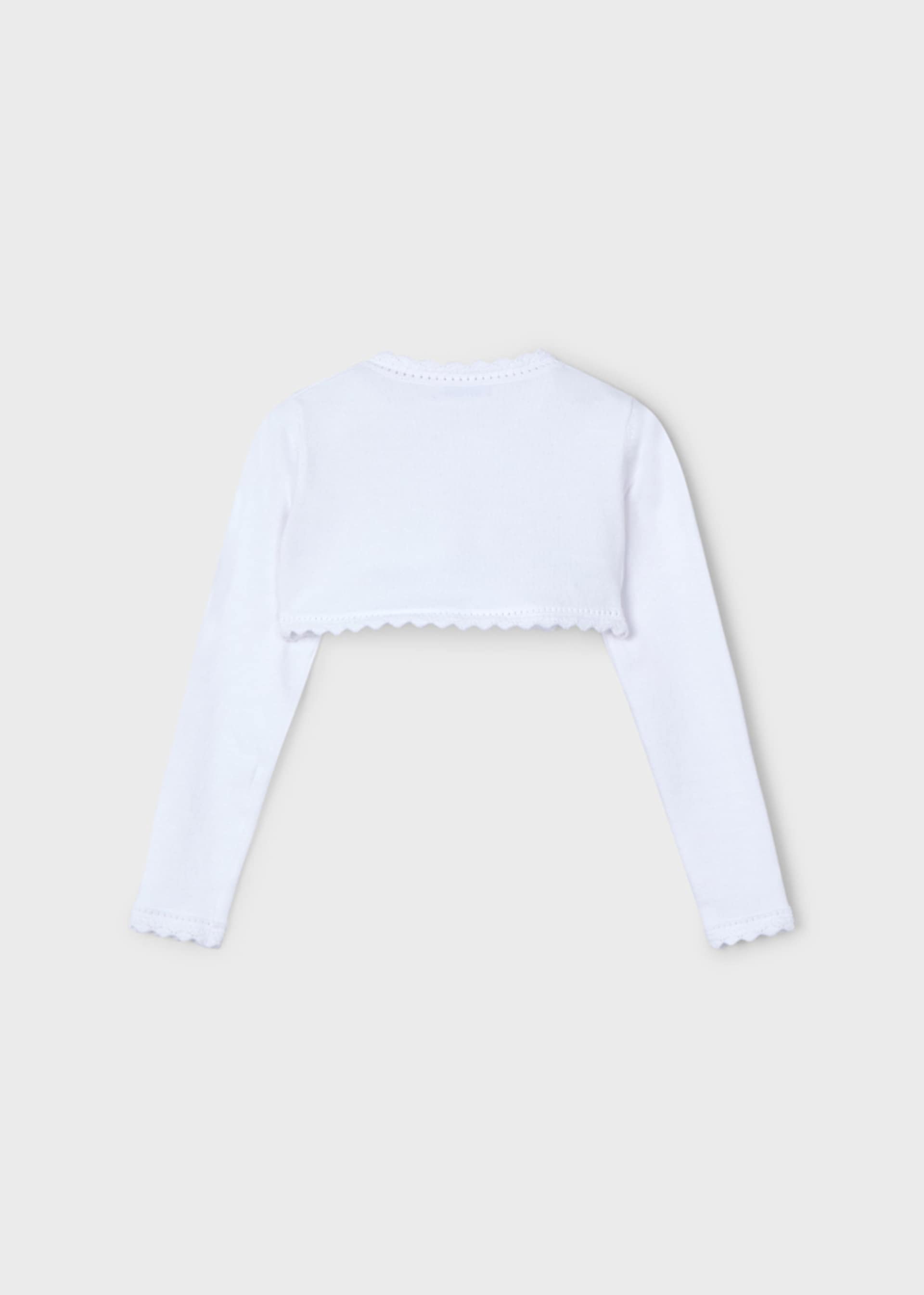 Cardigan basic tricot fetita