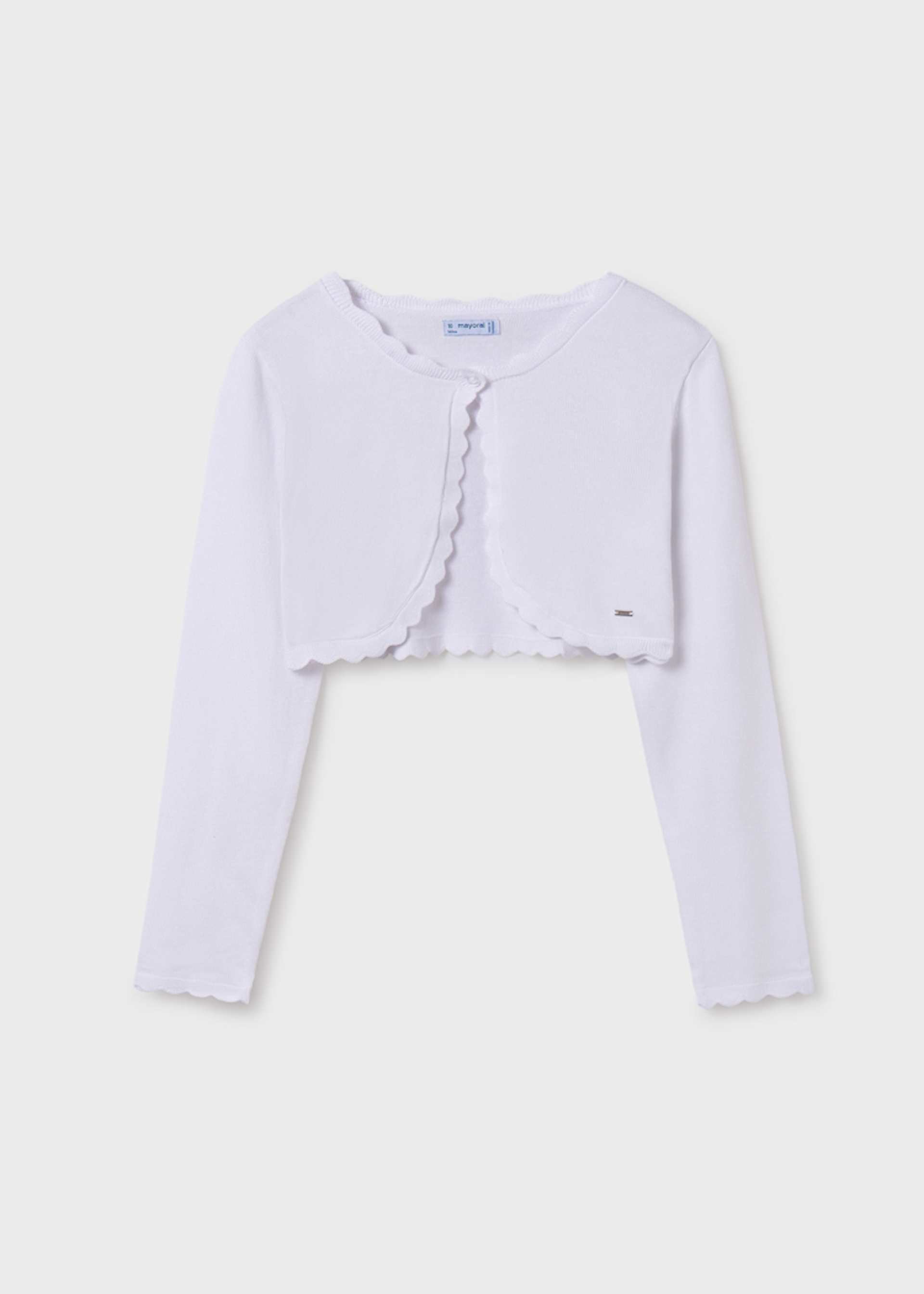 Cardigan basic tricot fata