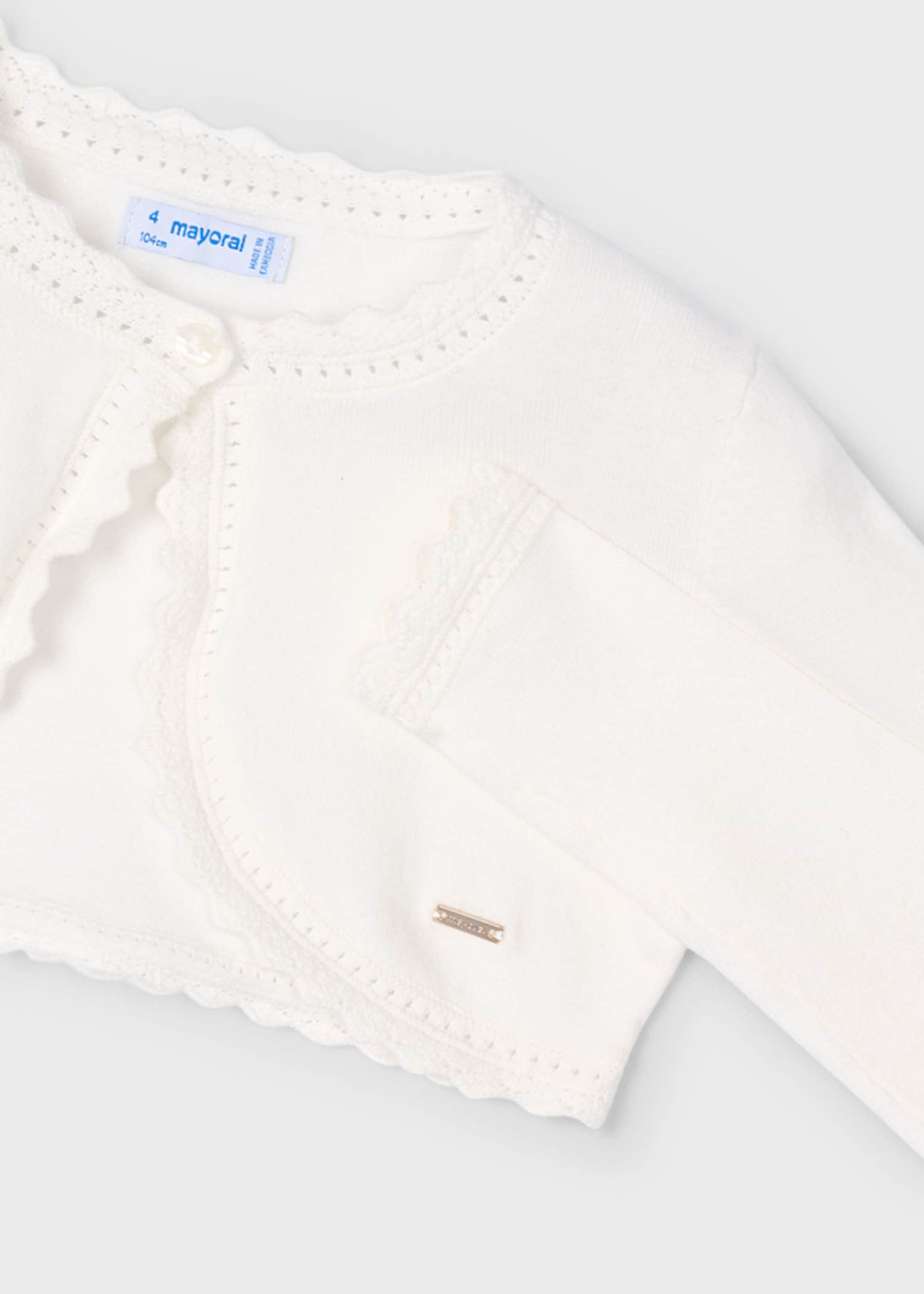 Bolero Strickjacke basic Mädchen Bolero Strickjacke basic Mädchen