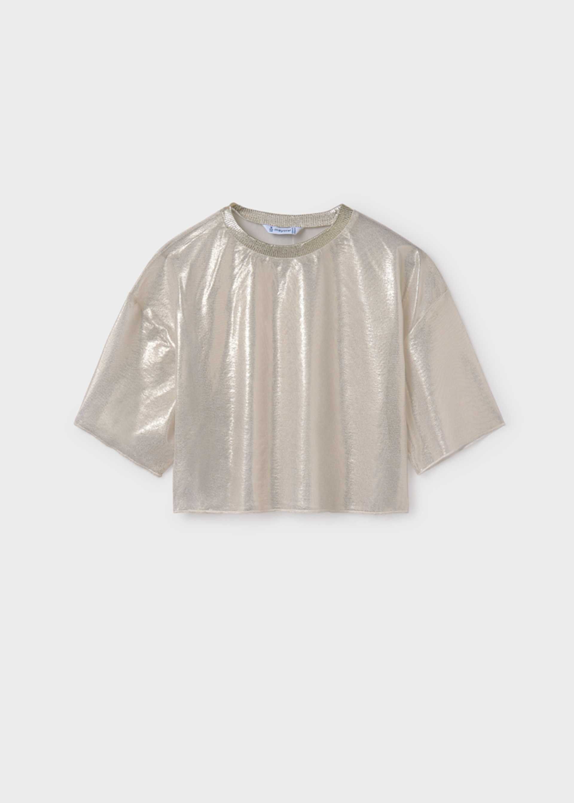 Camiseta tul con top chica