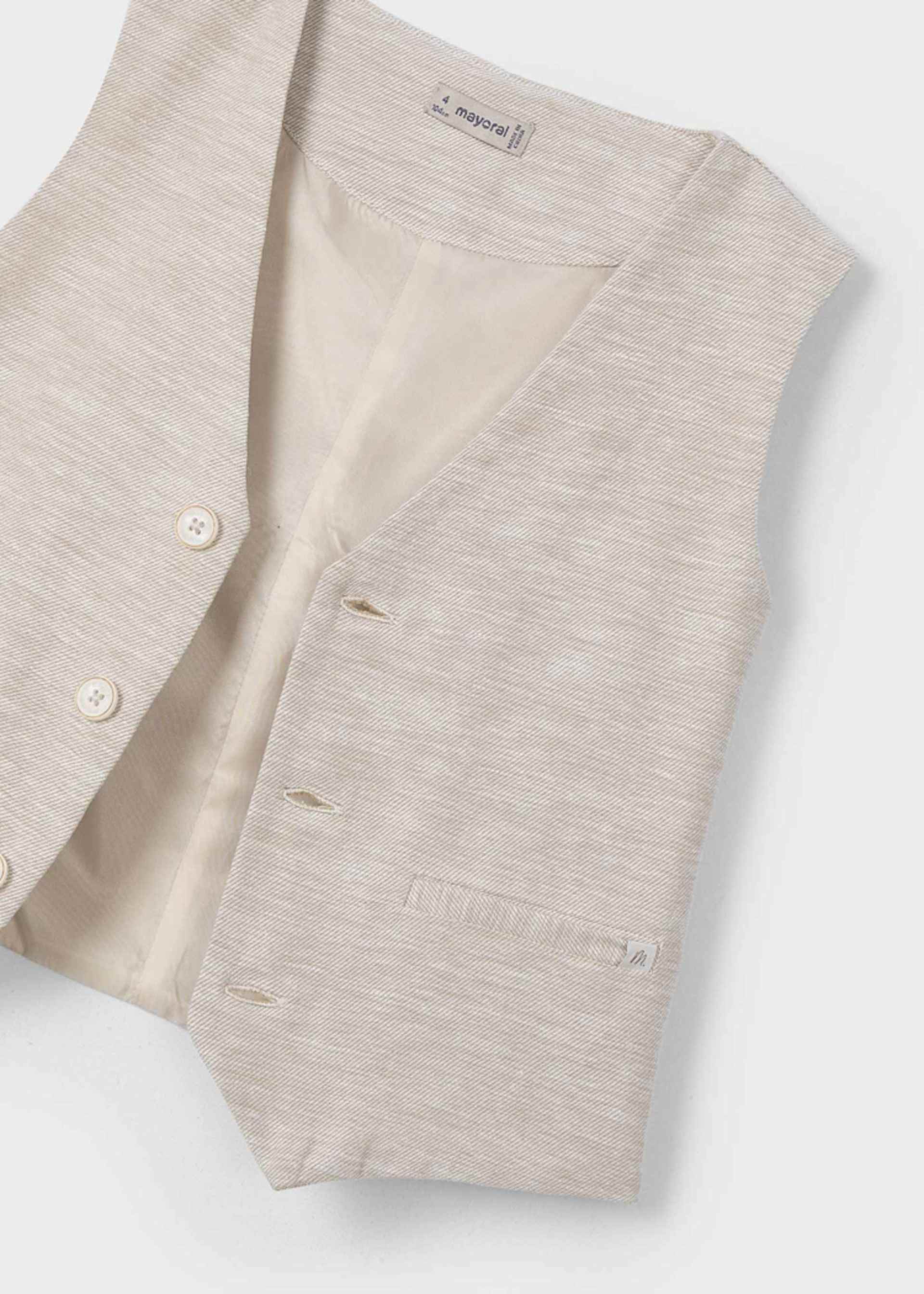 Gilet elegante lino bambino