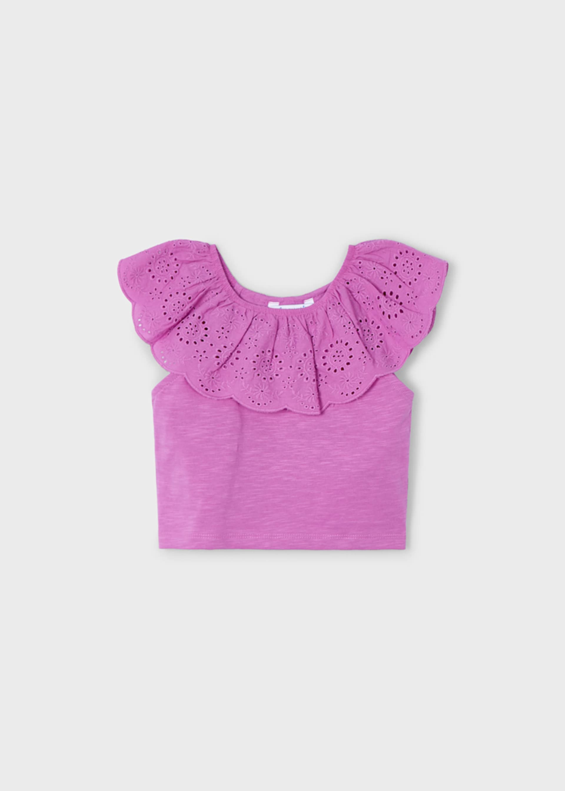 Girl ruffle openwork stop