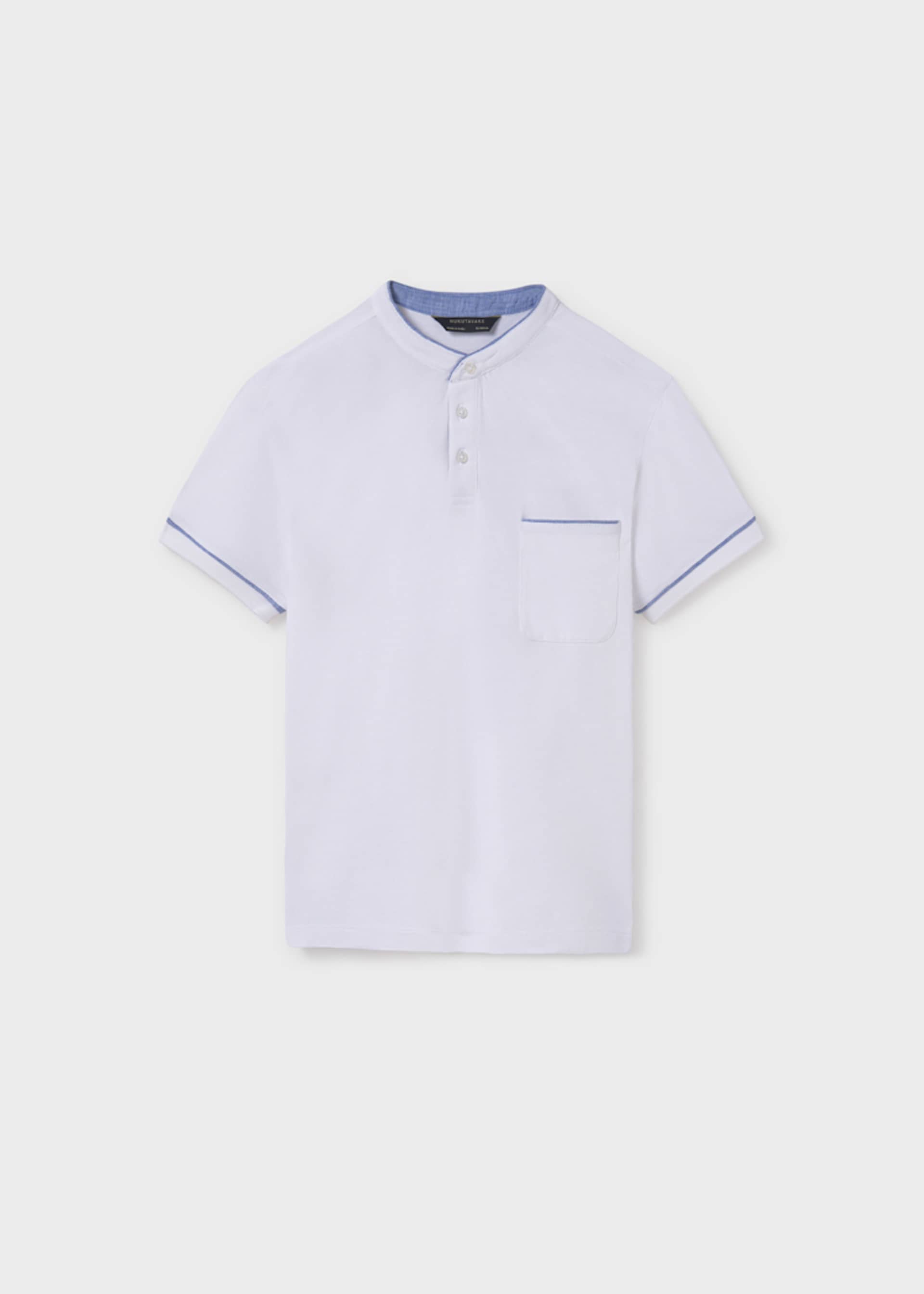 Polo colletto coreana ragazzo