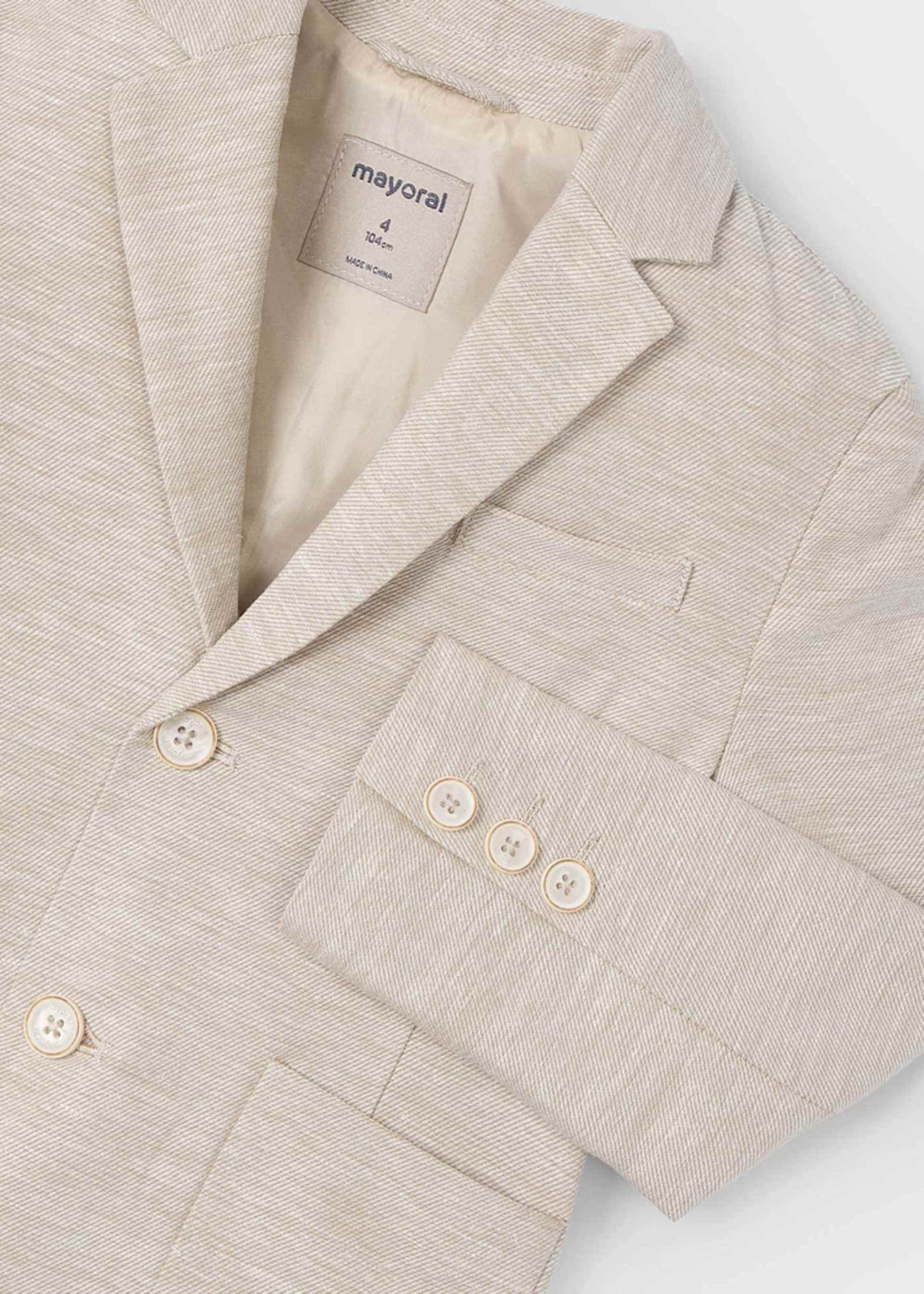 Chaqueta con lino niño