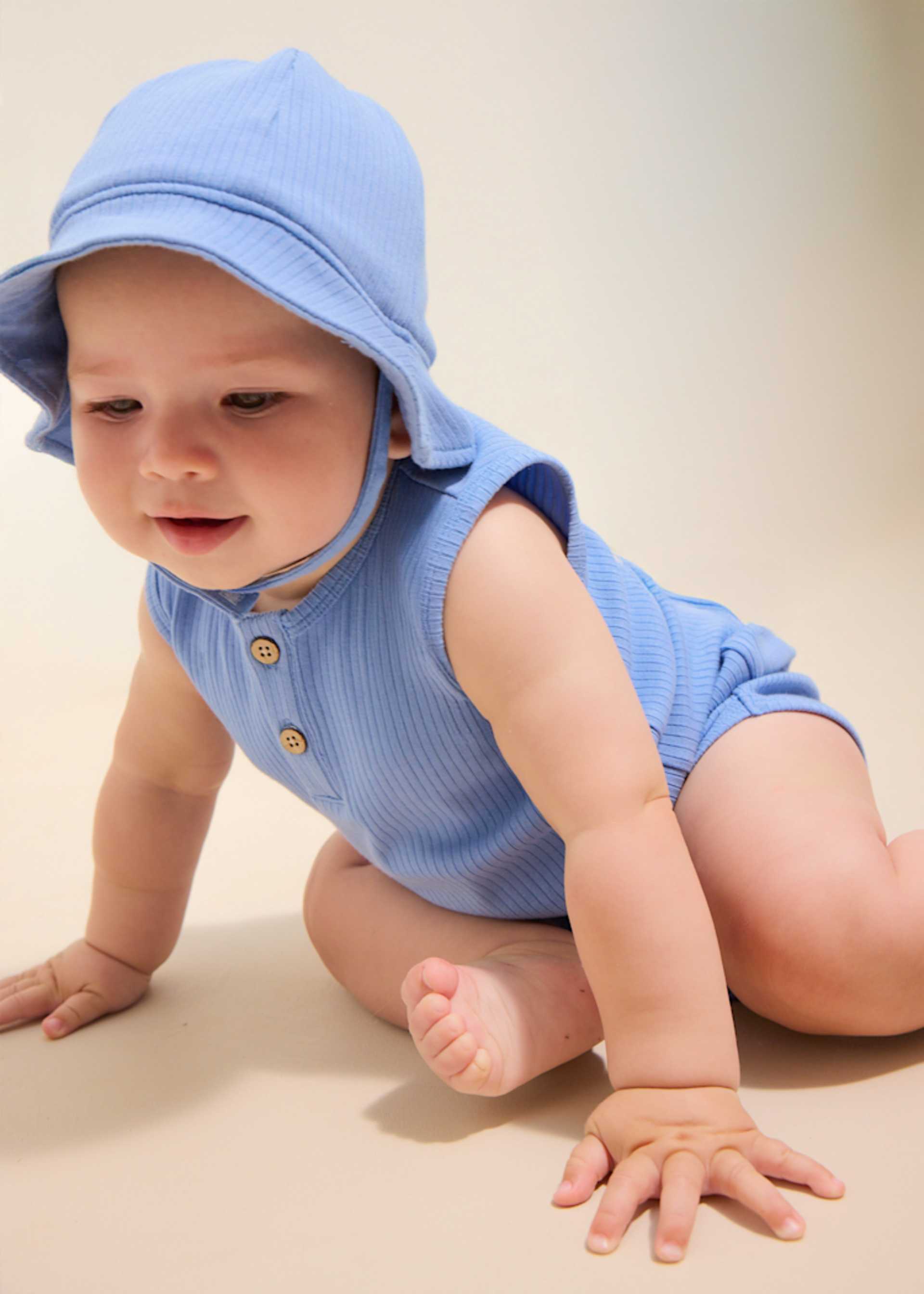 Conjunto 3 calções com gorro recém nascido