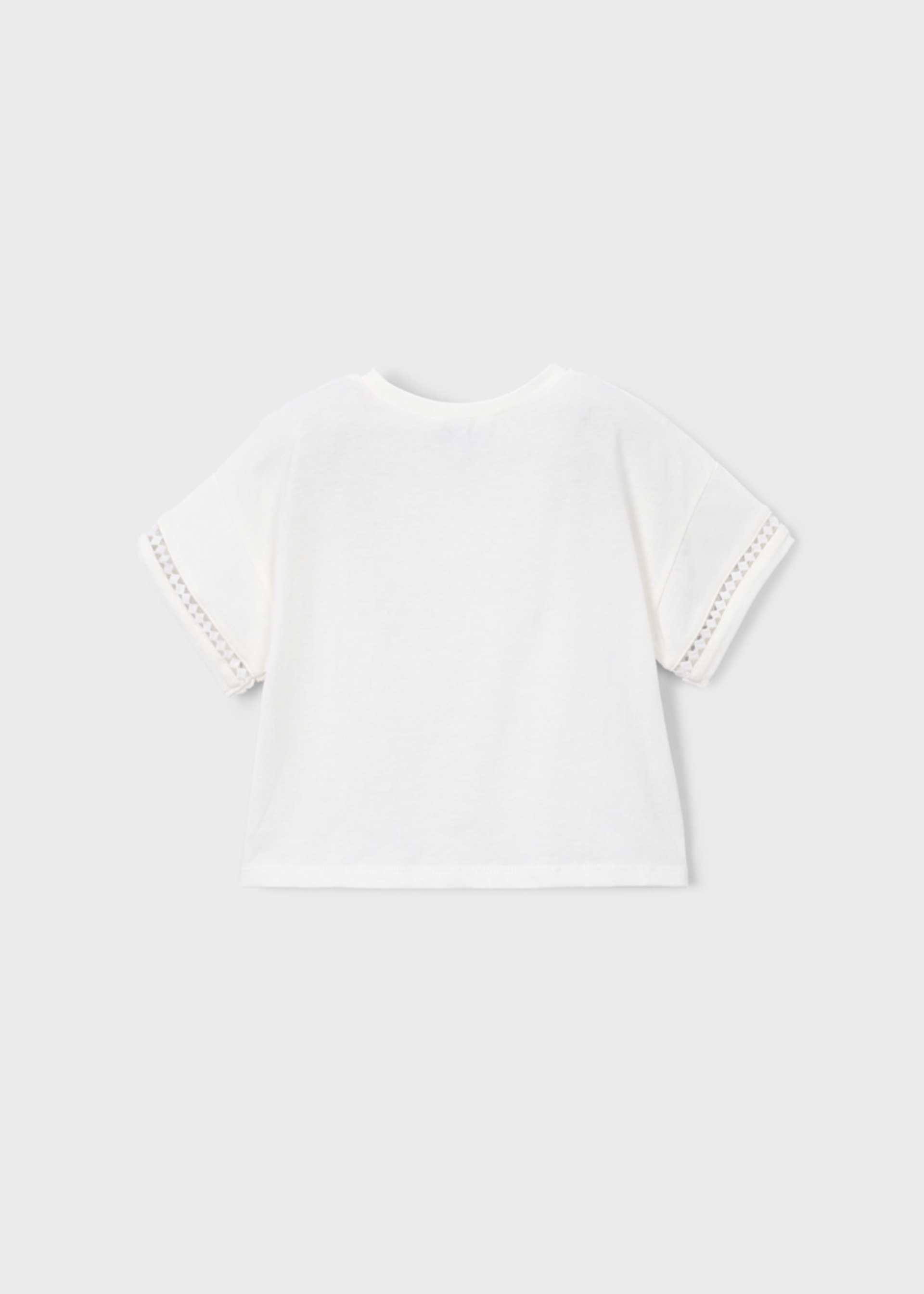 Girl's knotted T-shirt Girl's knotted T-shirt