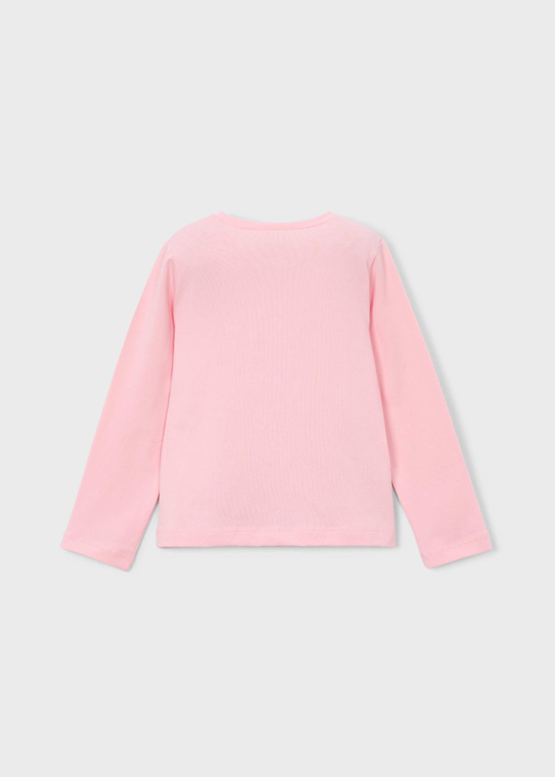 Playera de manga larga bicicleta niña