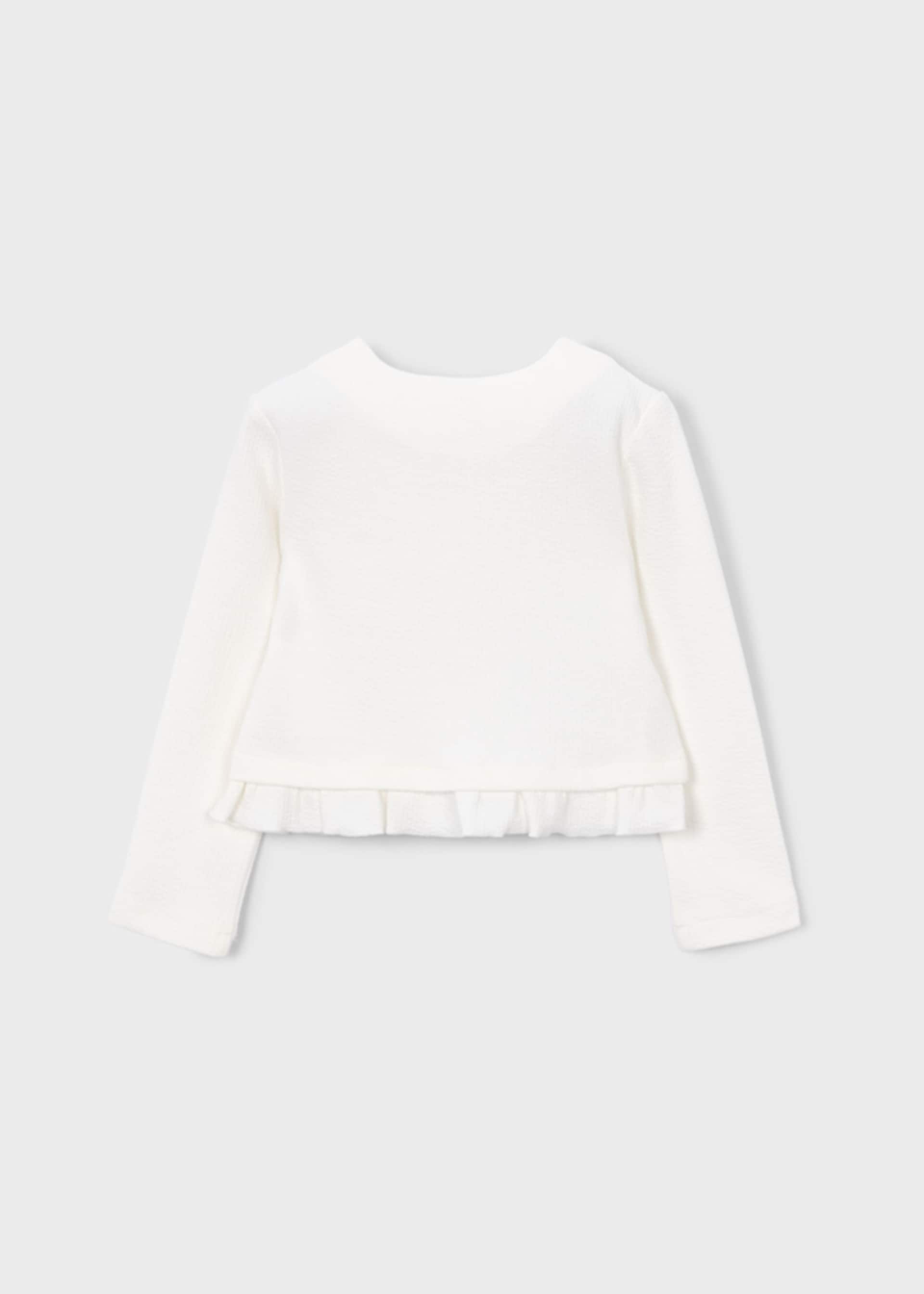 Girl's knit cardigan