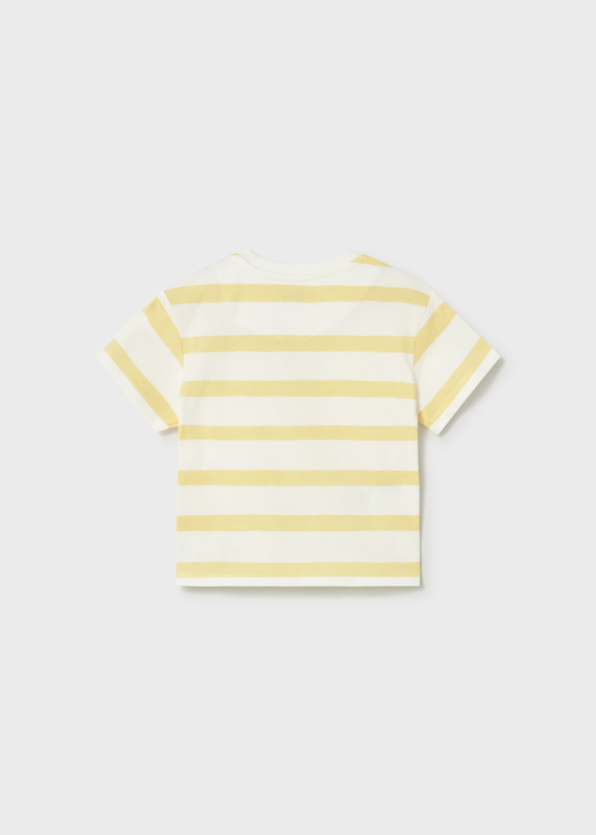 Camiseta rayas frutas bebé