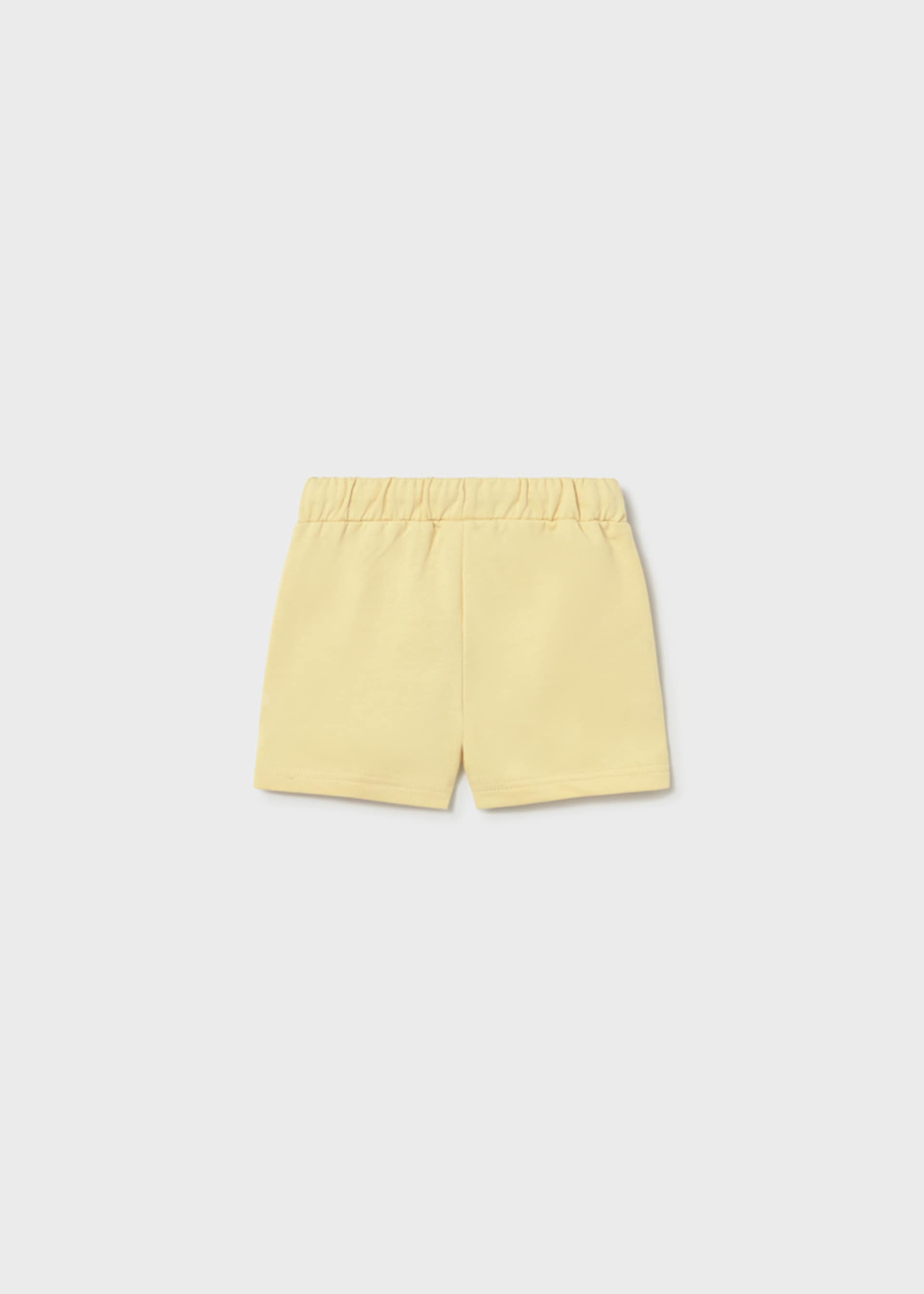 Plush Bermuda shorts with pockets Plush Bermuda shorts with pockets