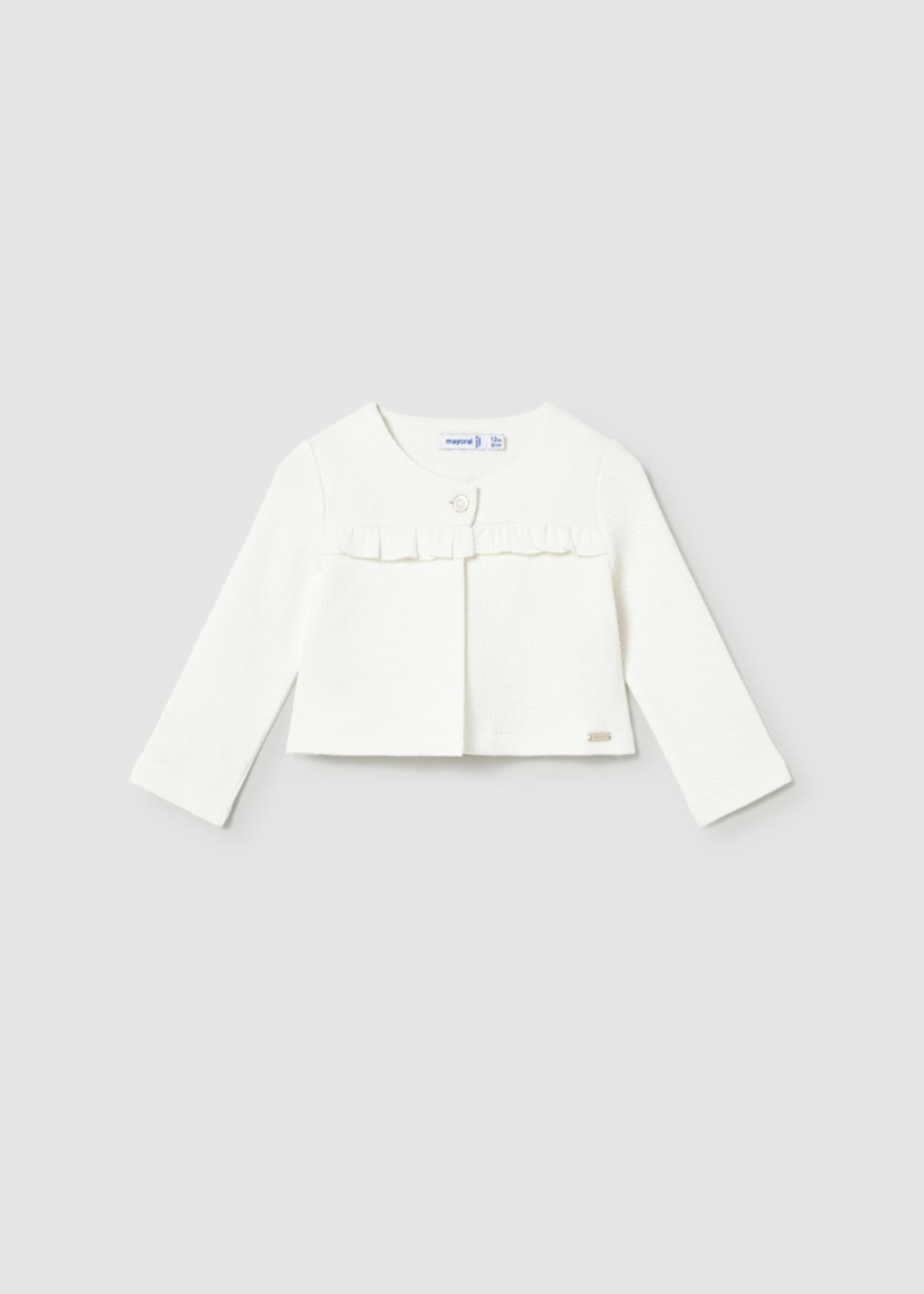 Cardigan punto neonata