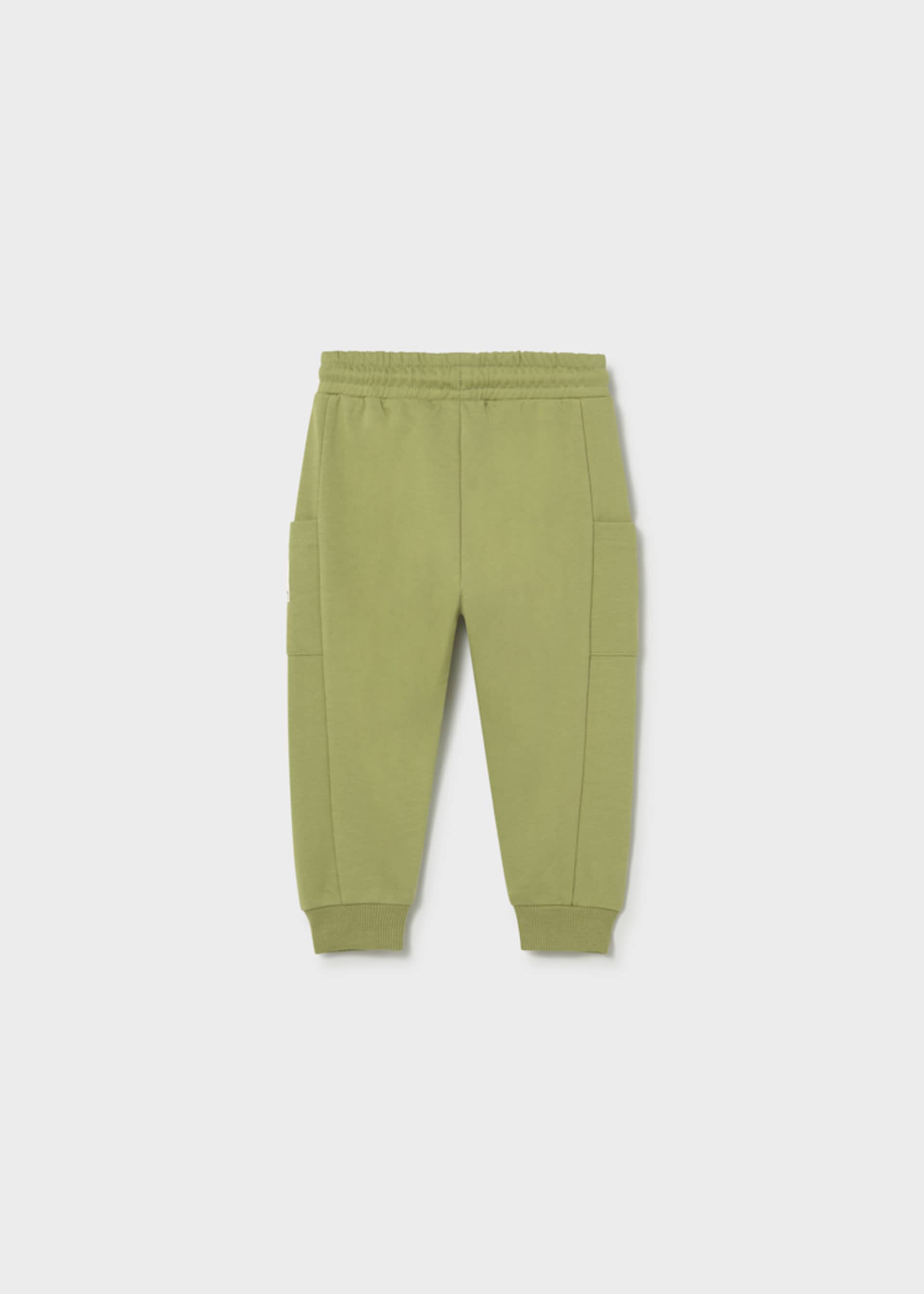 Pantaloni sport cu buzunare bebe