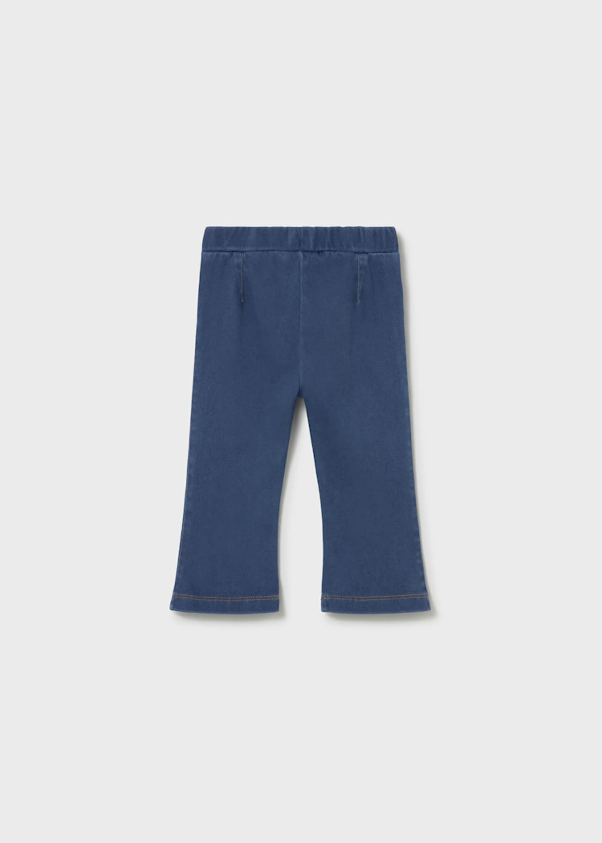 Leggings flare jeans neonata