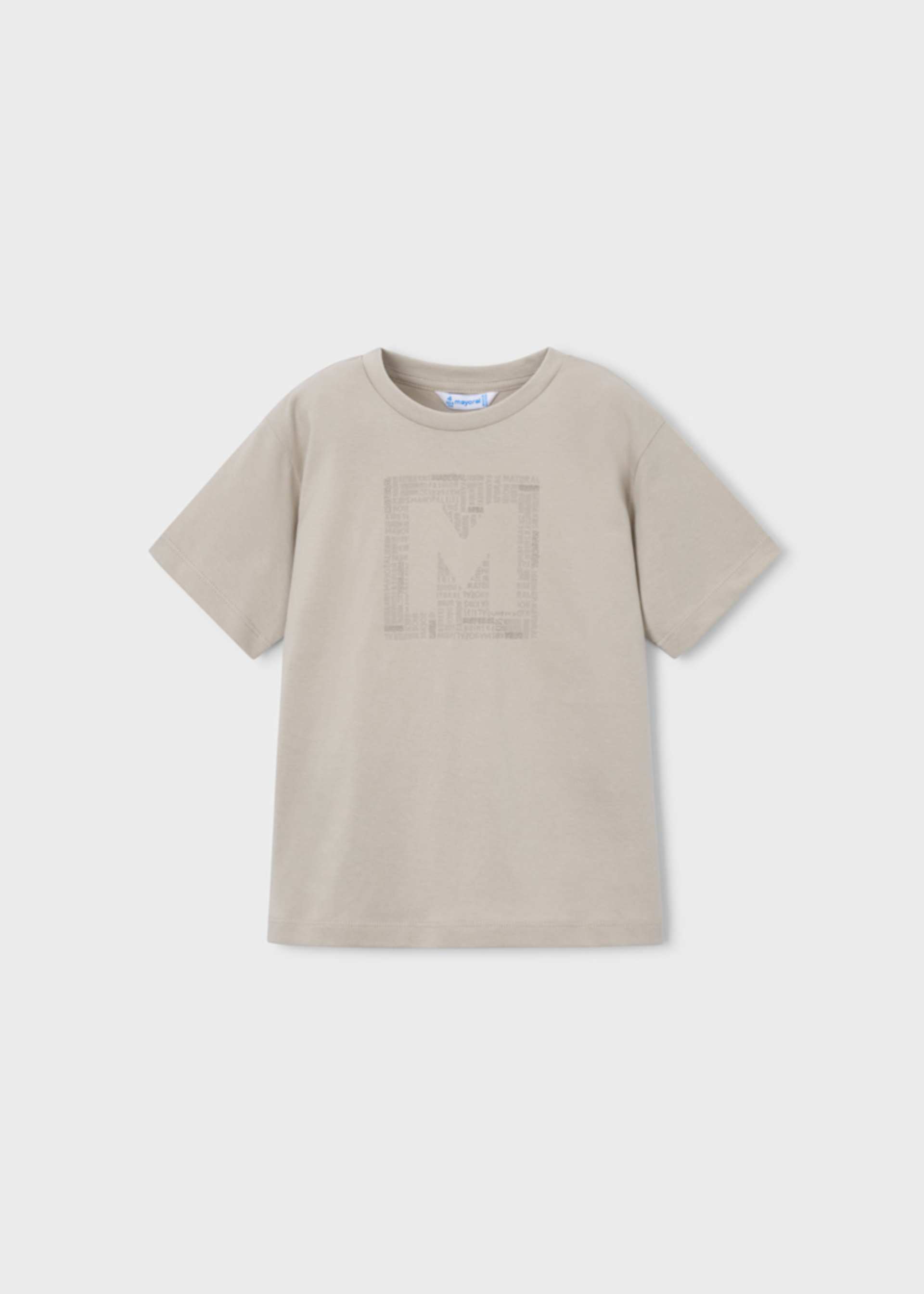 Tricou basic cu litera baiat