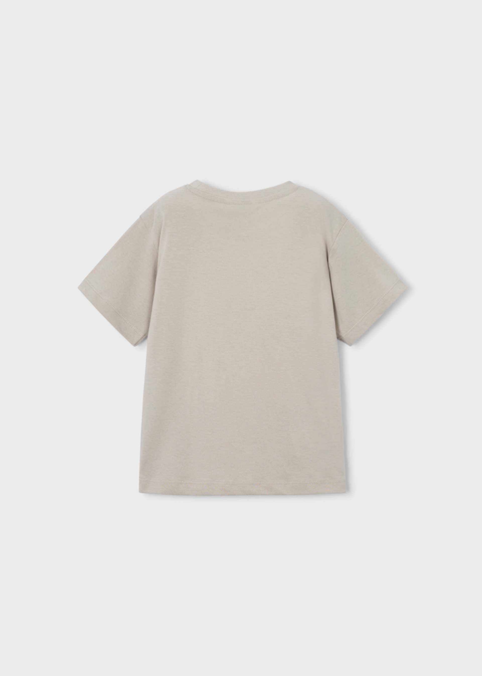 Tricou basic cu litera baiat
