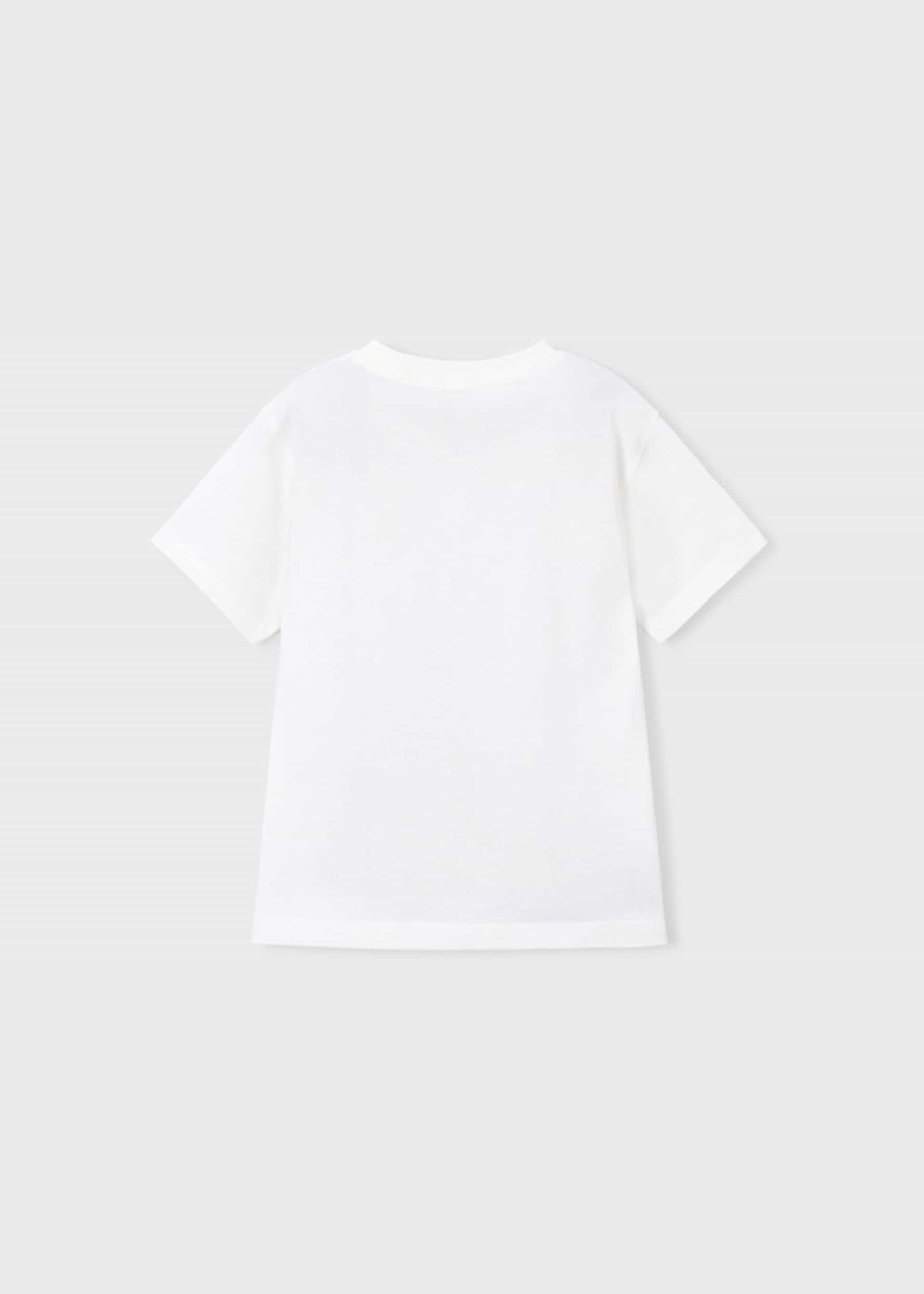 Boy Embossed Motorcycle Graphic T-shirt