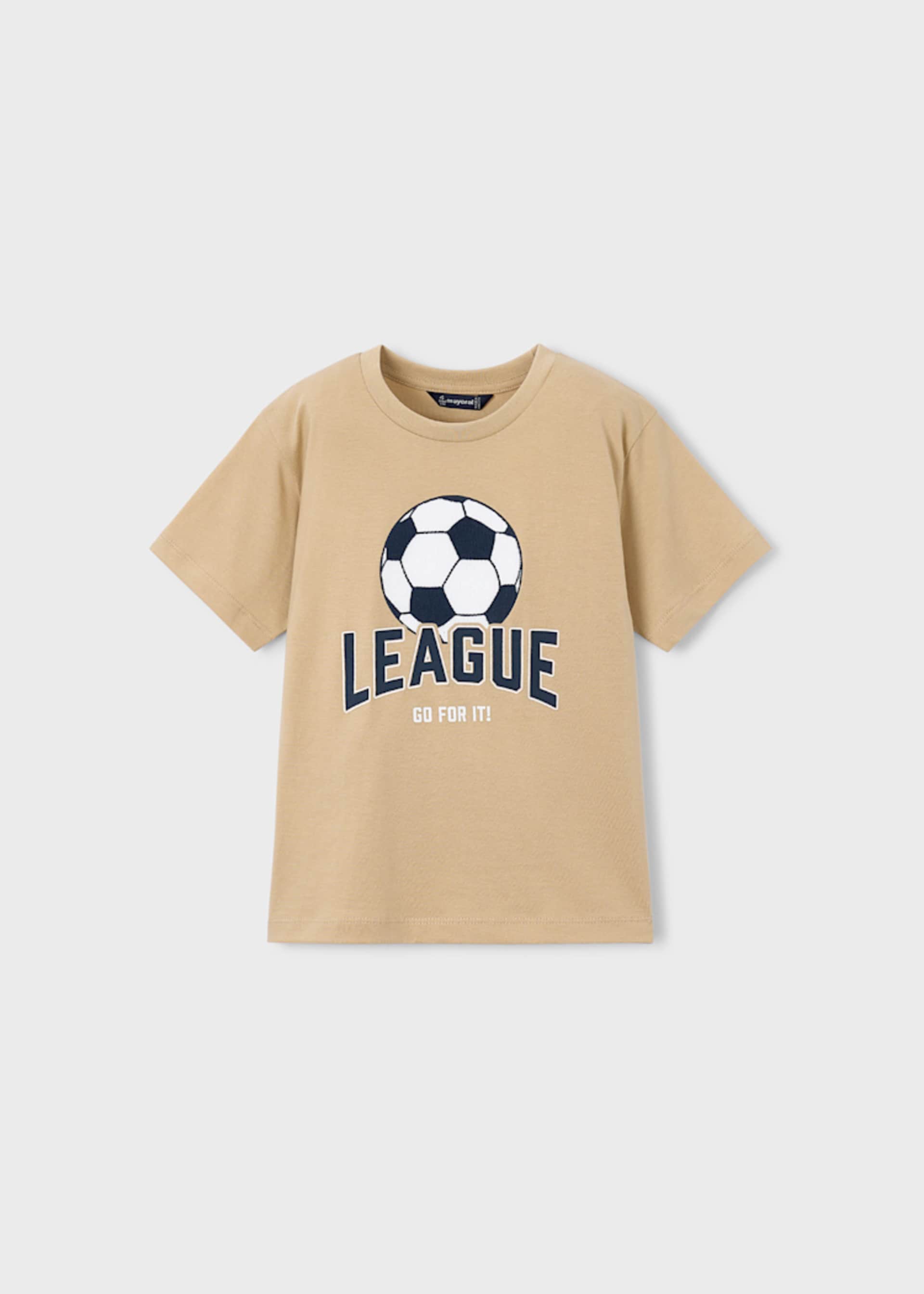 T-shirt estampado futebol menino