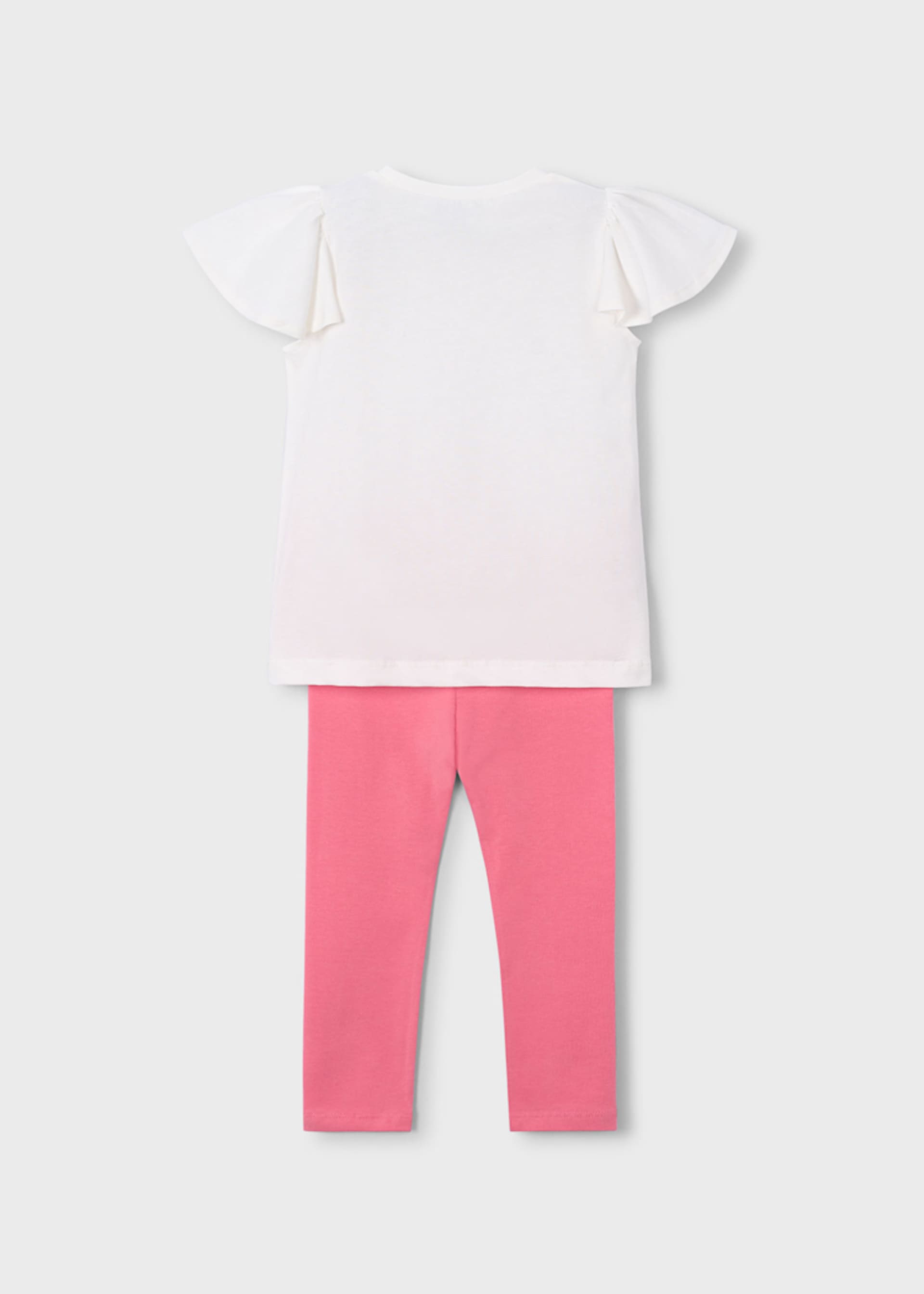 Conjunto legging y playera muñeca niña Conjunto legging y playera muñeca niña