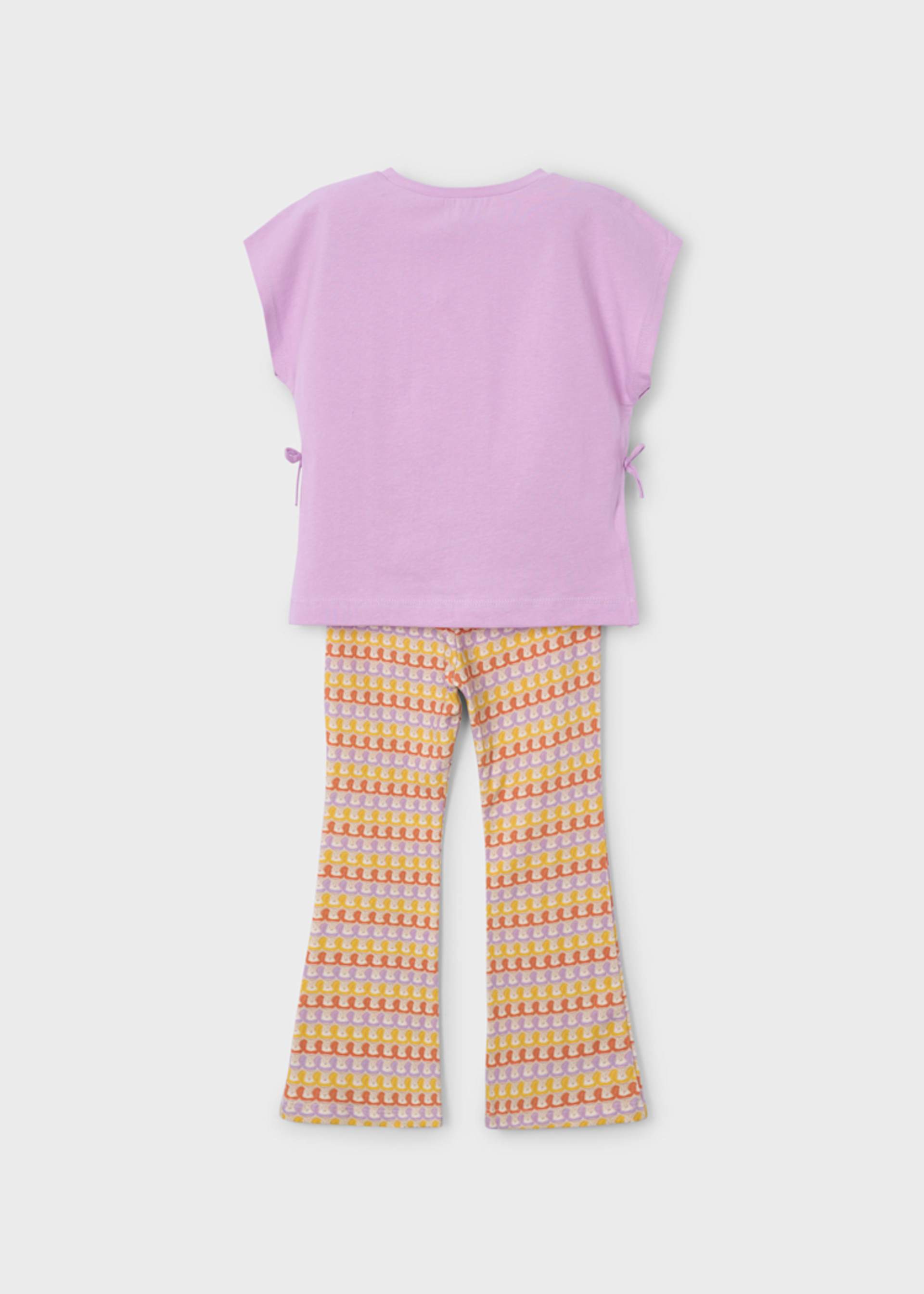 Flared leggings set girl