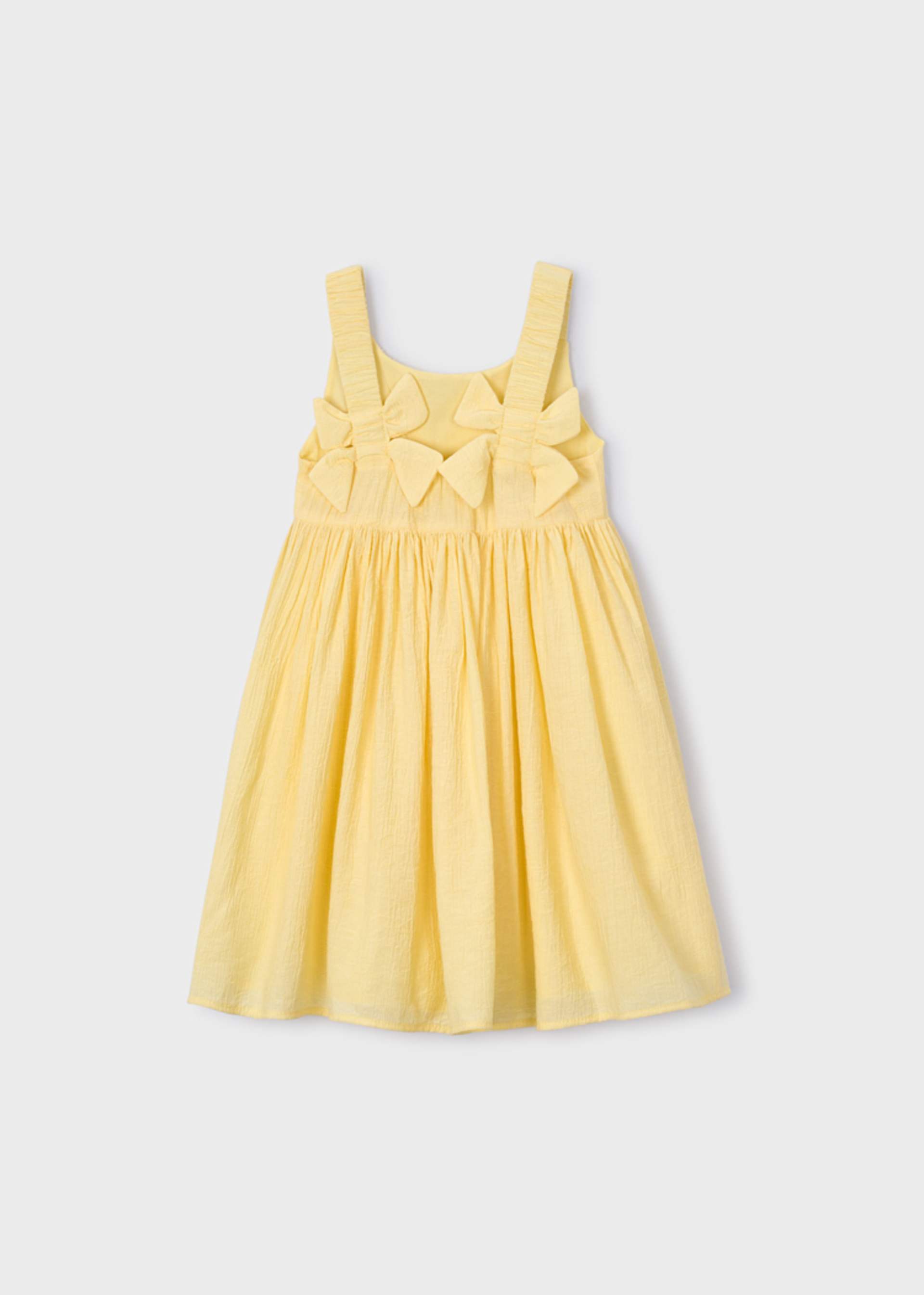 Girl Back Flowers Dress