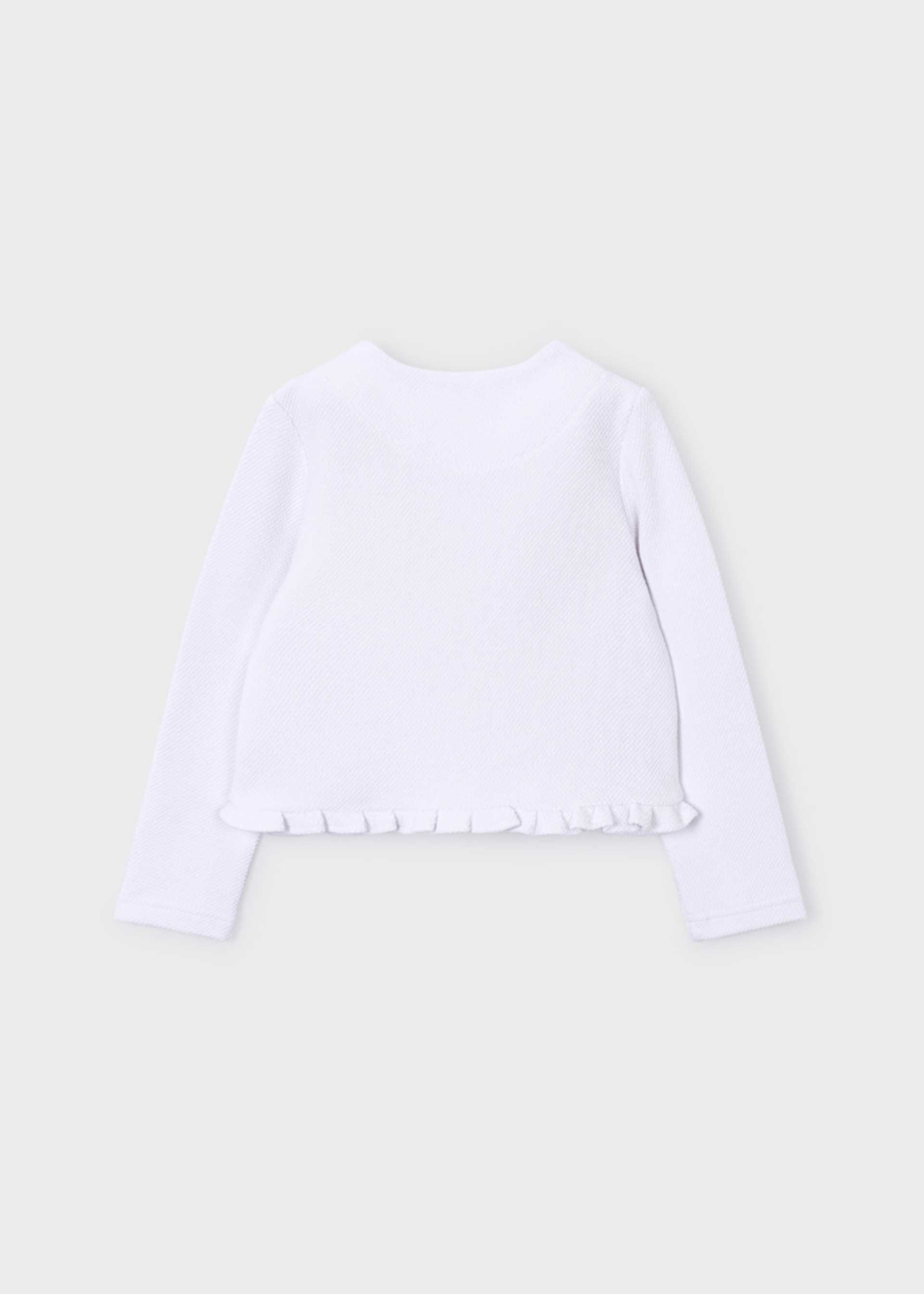 Cardigan cu volanase fetita