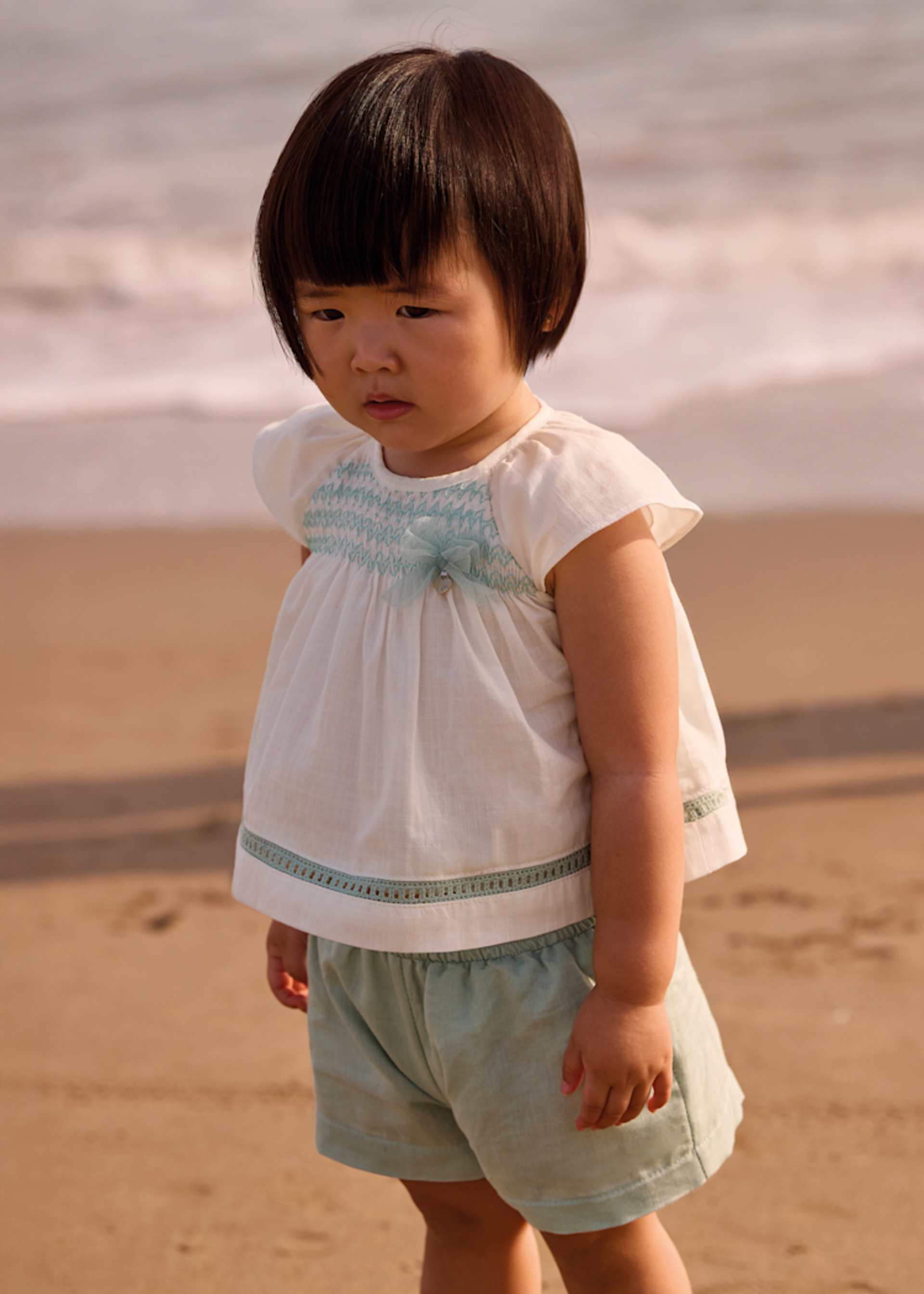 Baby set shorts and blouse