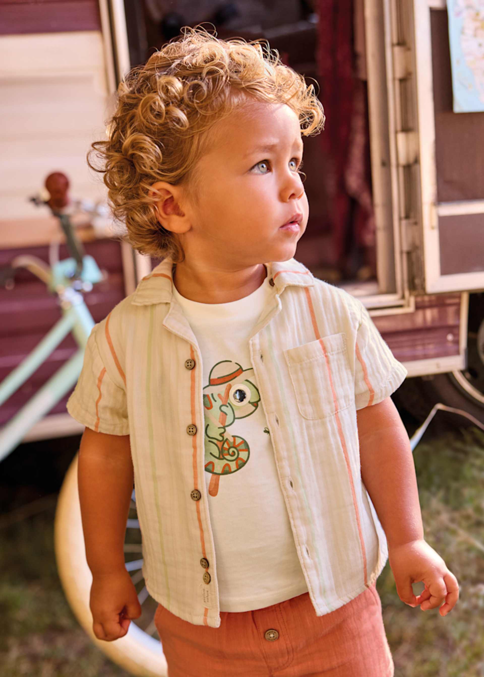 Camisa bambula bebé