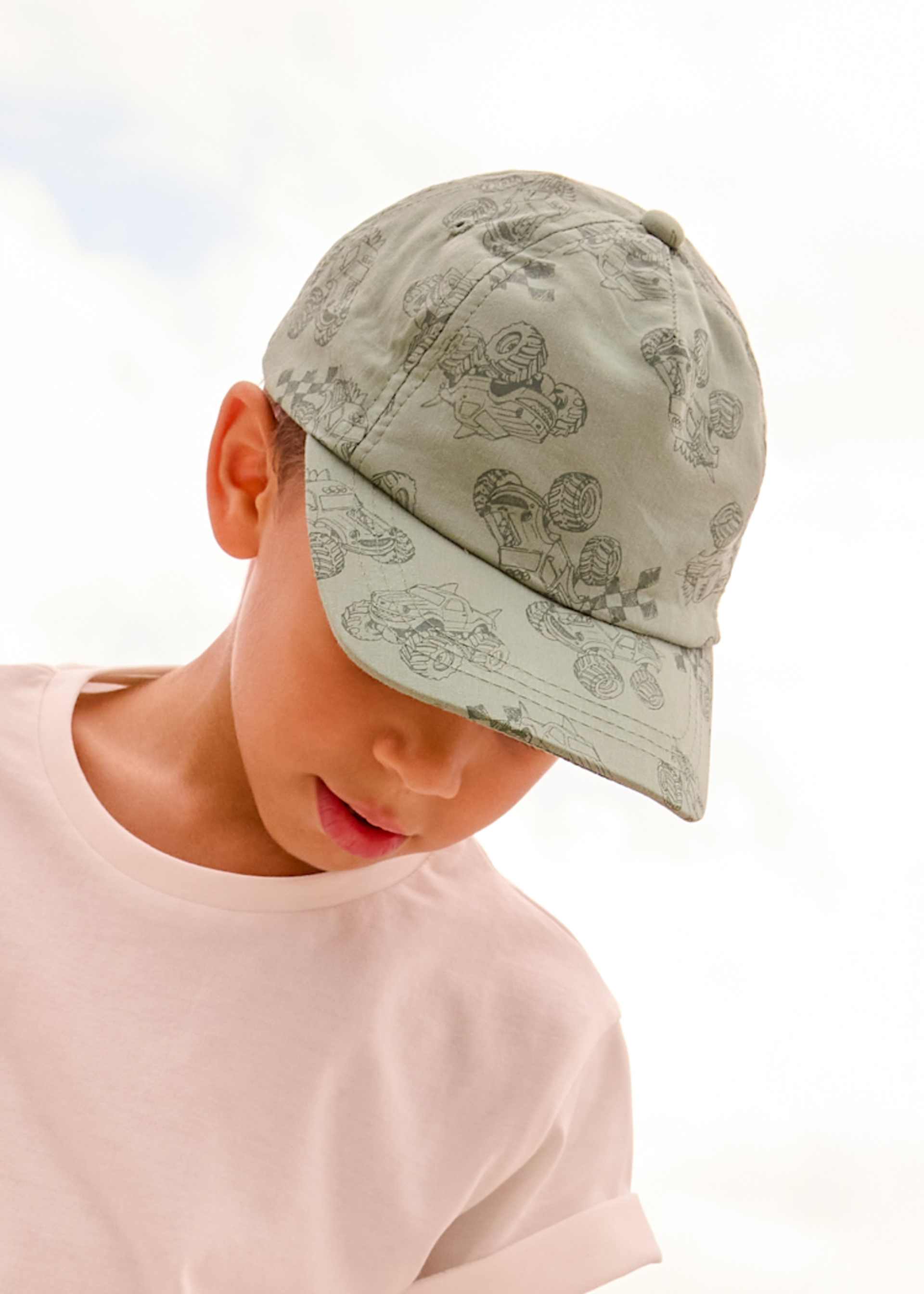 Gorra estampada niño