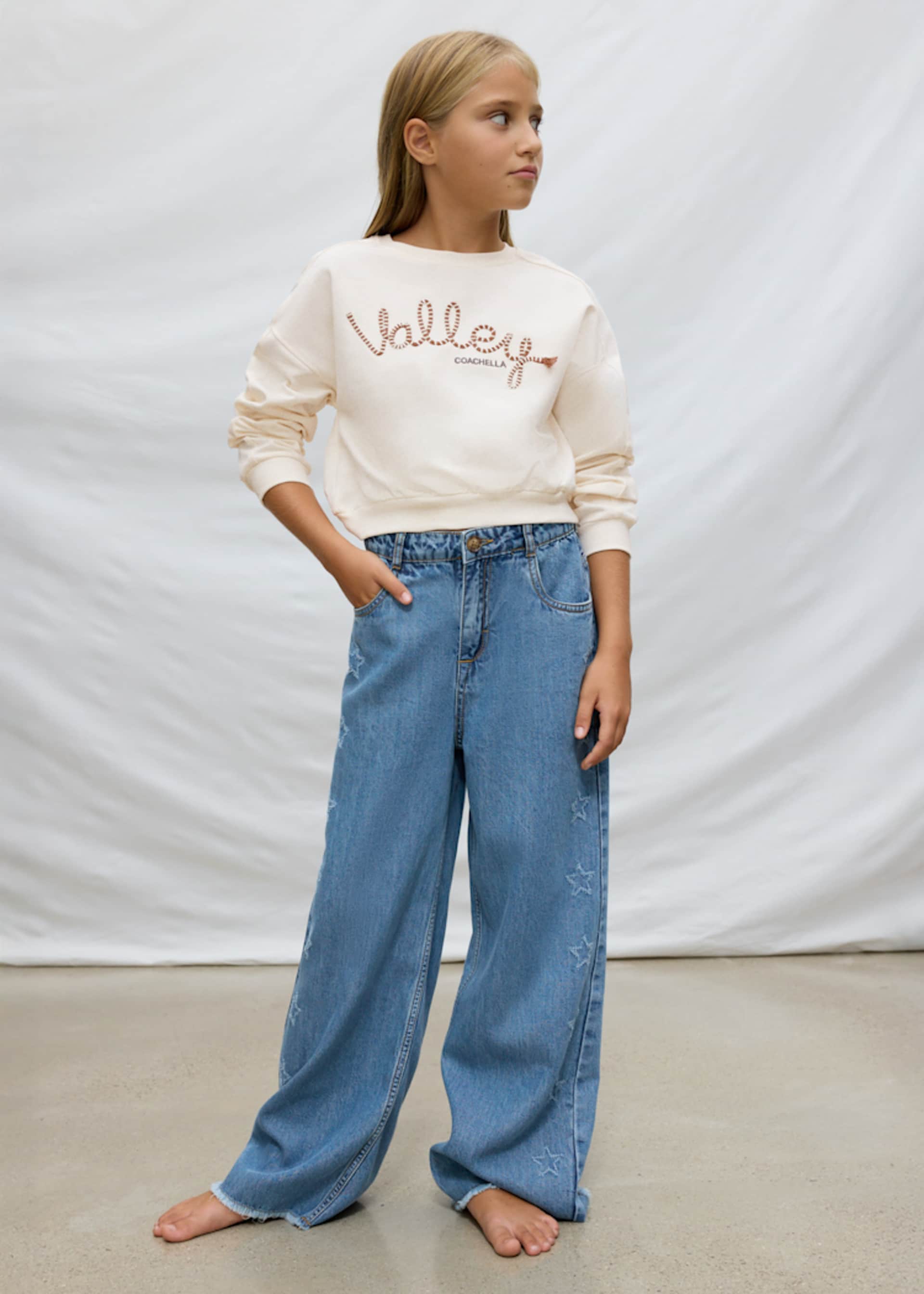 Pantalone jeans ragazza