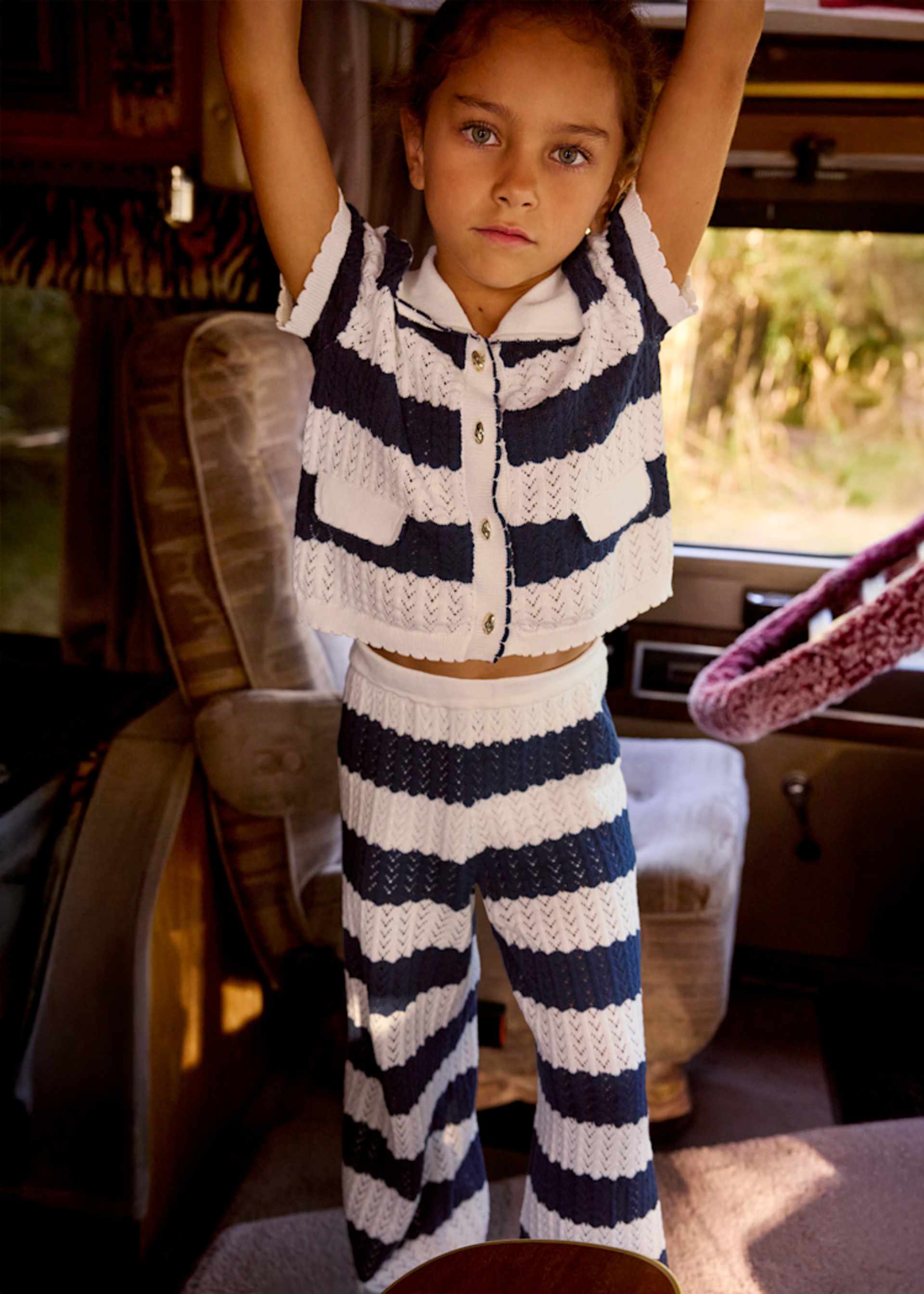 Set cu pantaloni lungi fetita