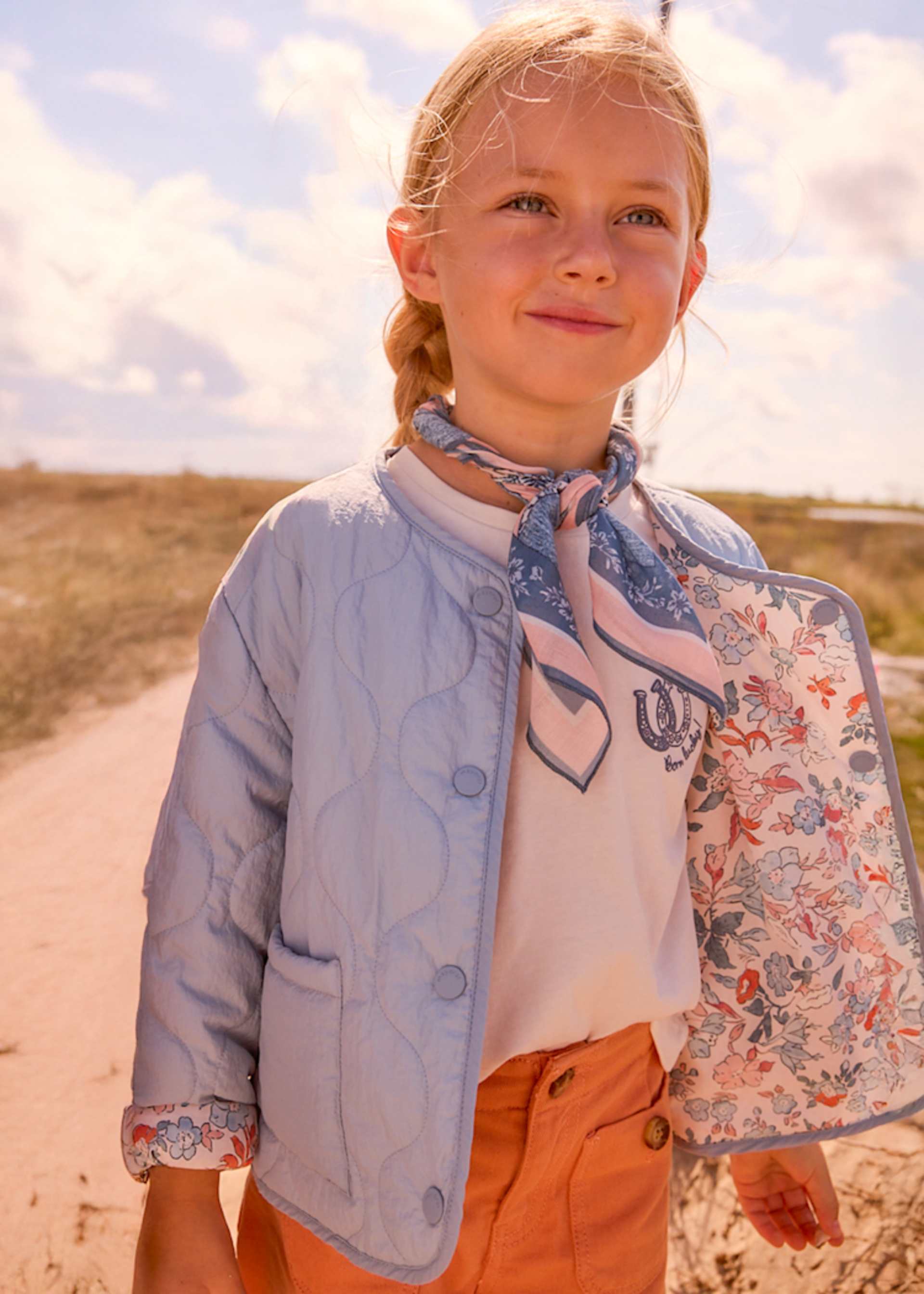 Wendejacke gesteppt Mädchen