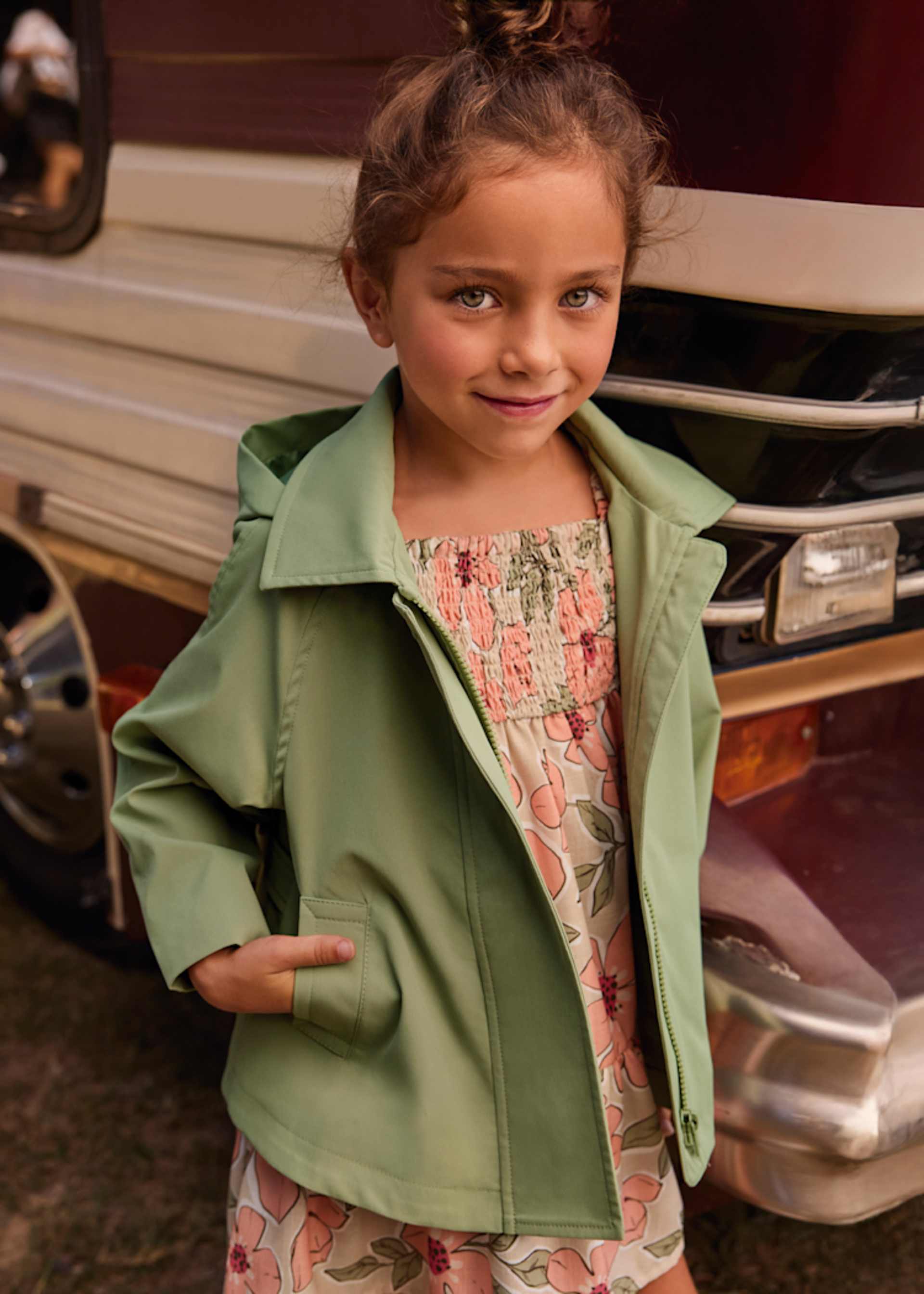 Veste coupe-vent fille