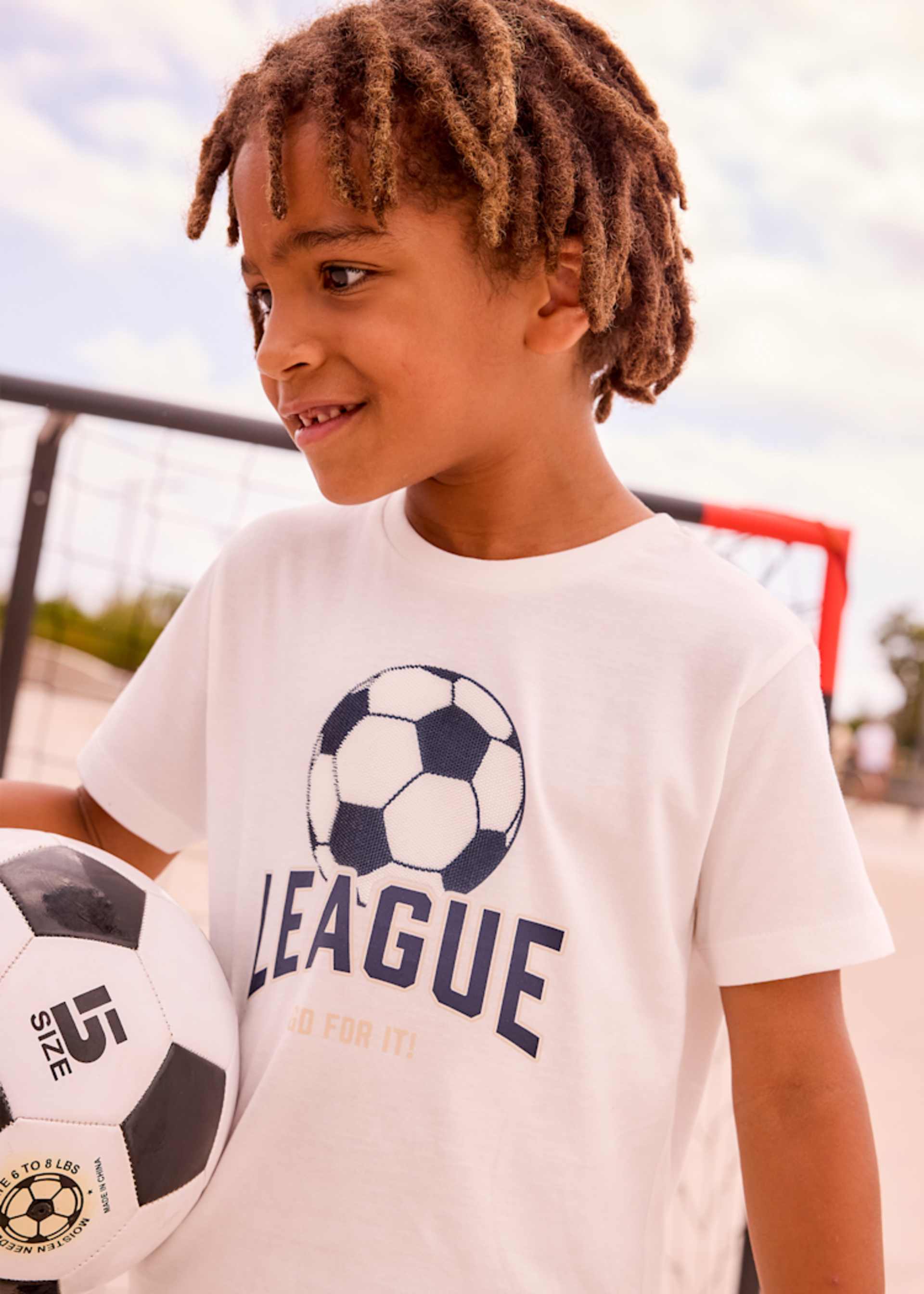 Print football t-shirt boy Print football t-shirt boy