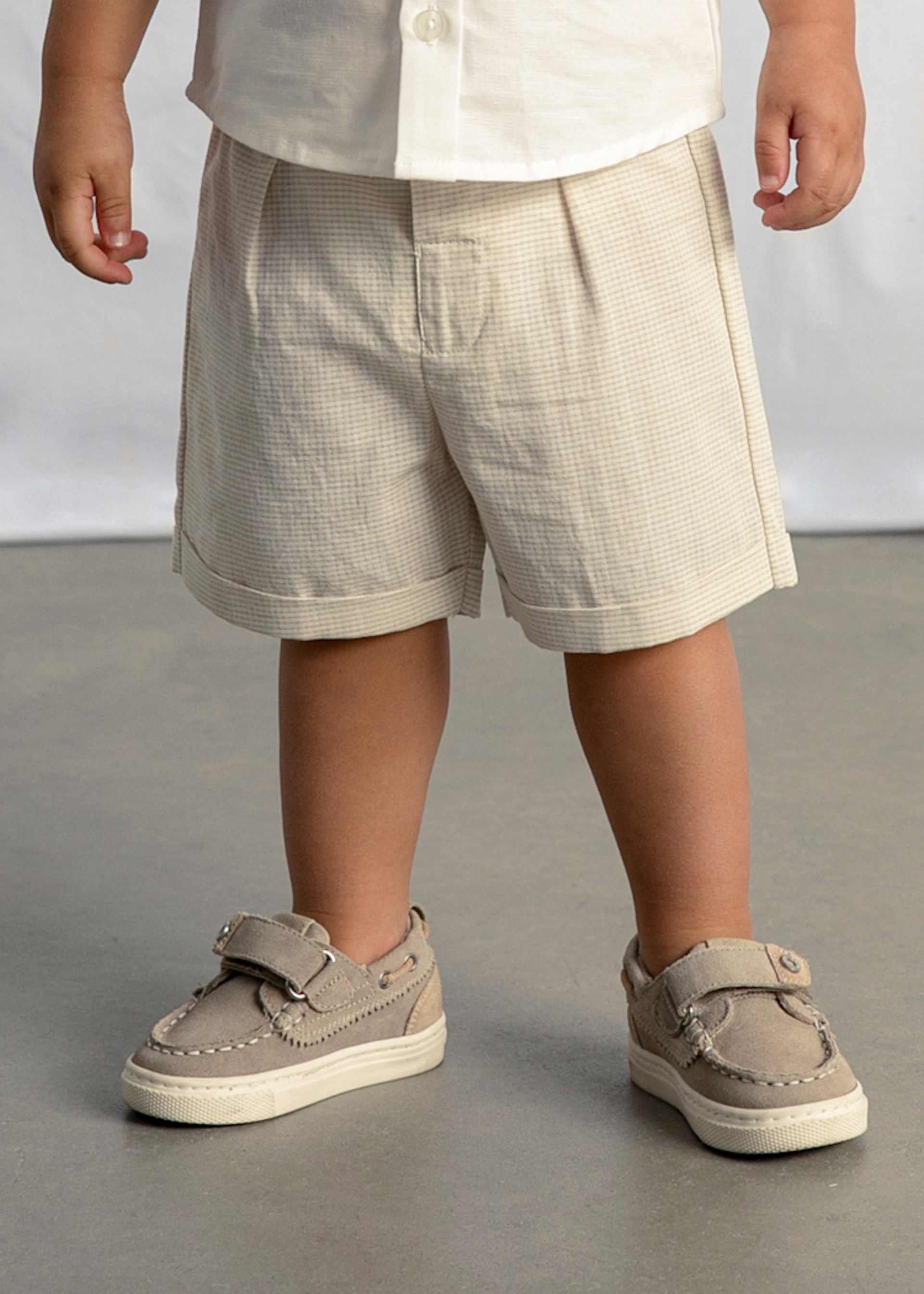 Baby Linen Shorts and Shirt 2-Piece Set