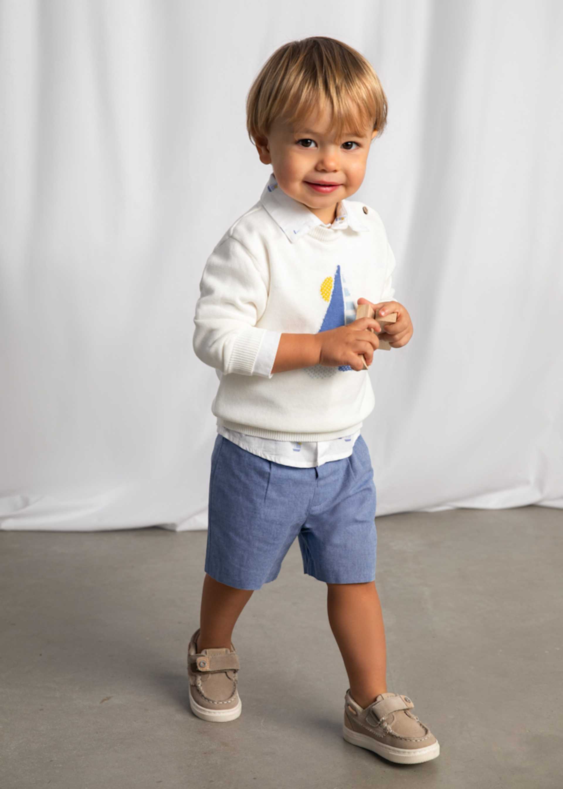 Baby Linen Shorts