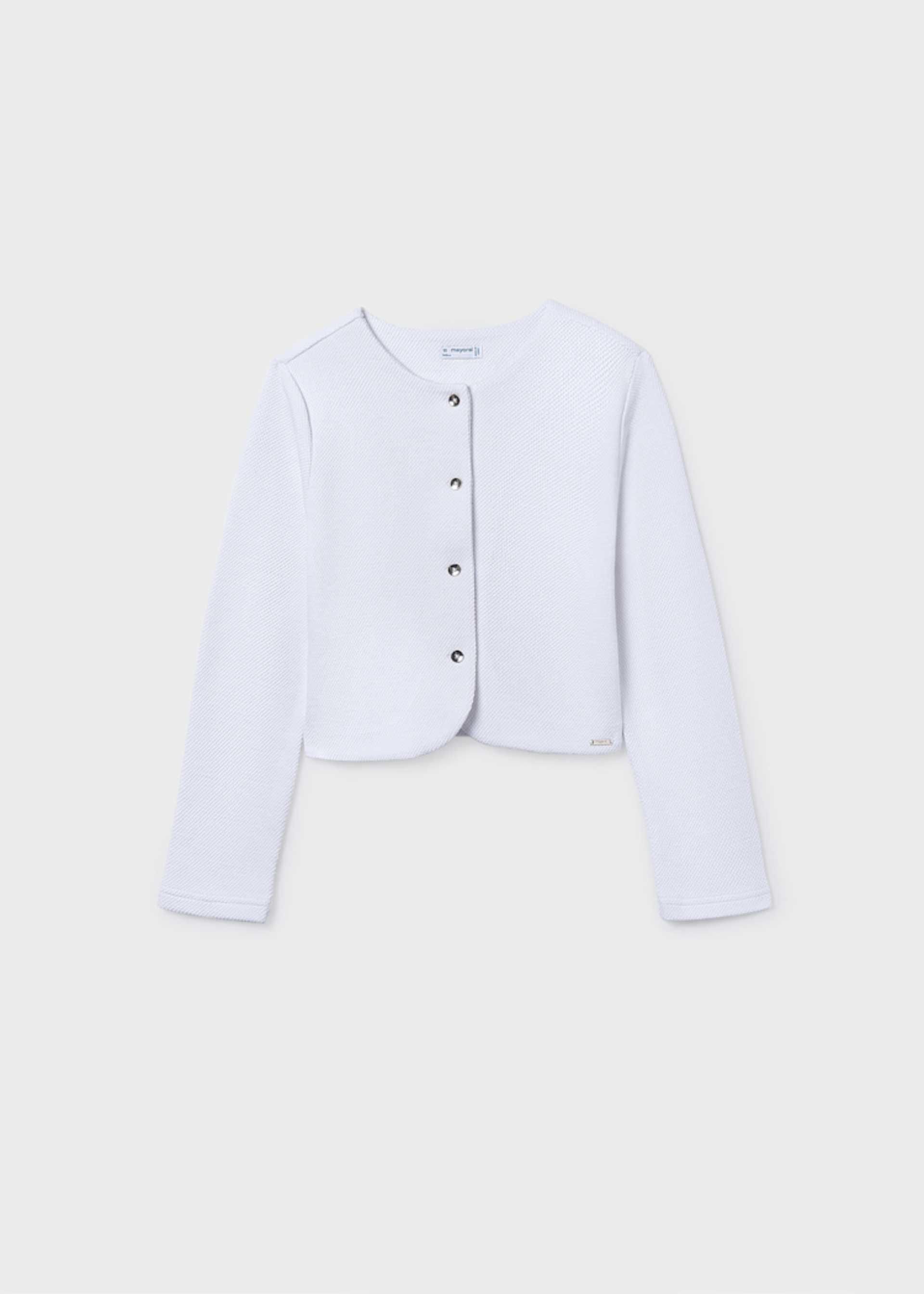 Cardigan piqué fille