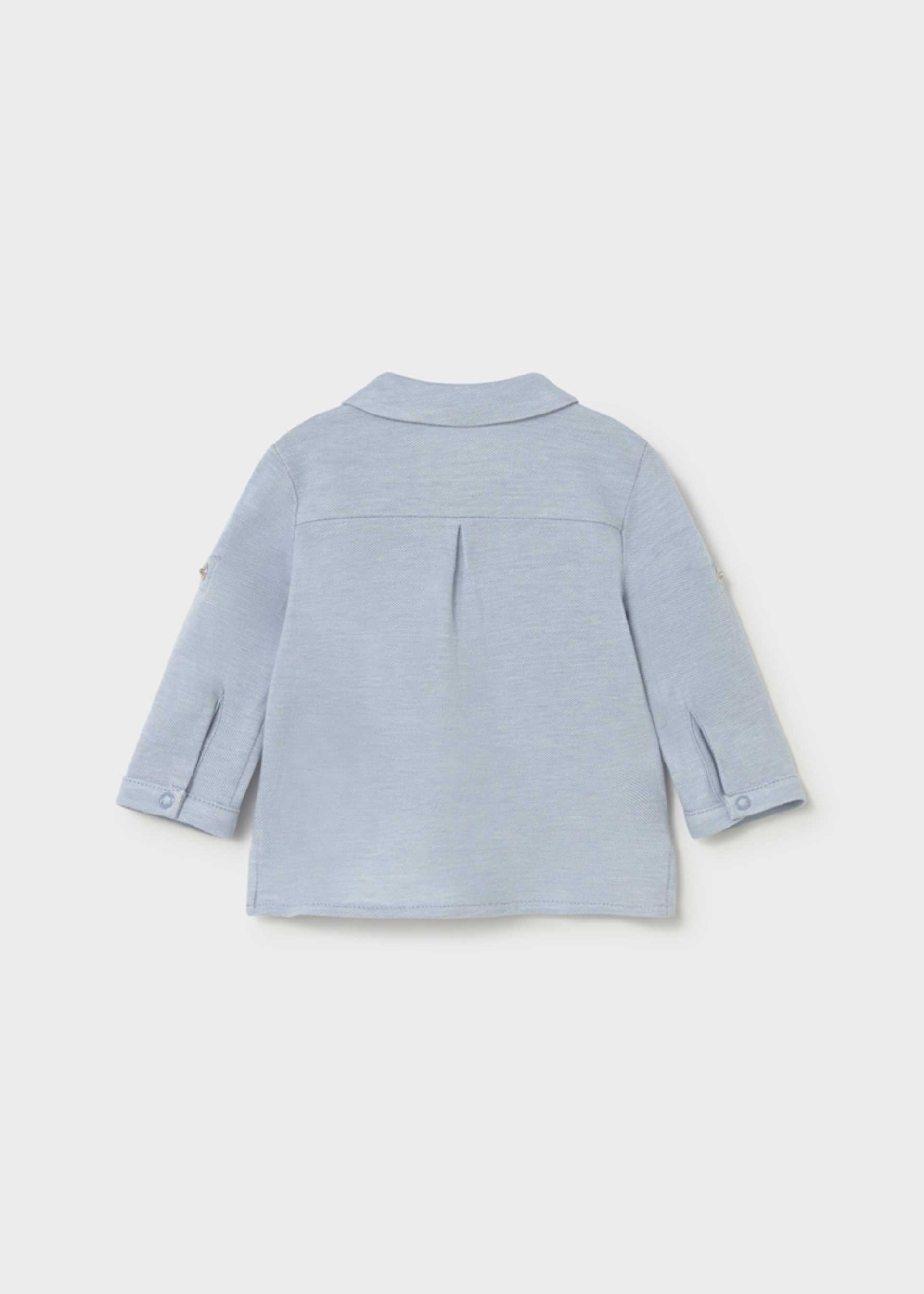 Newborn long-sleeved shirt