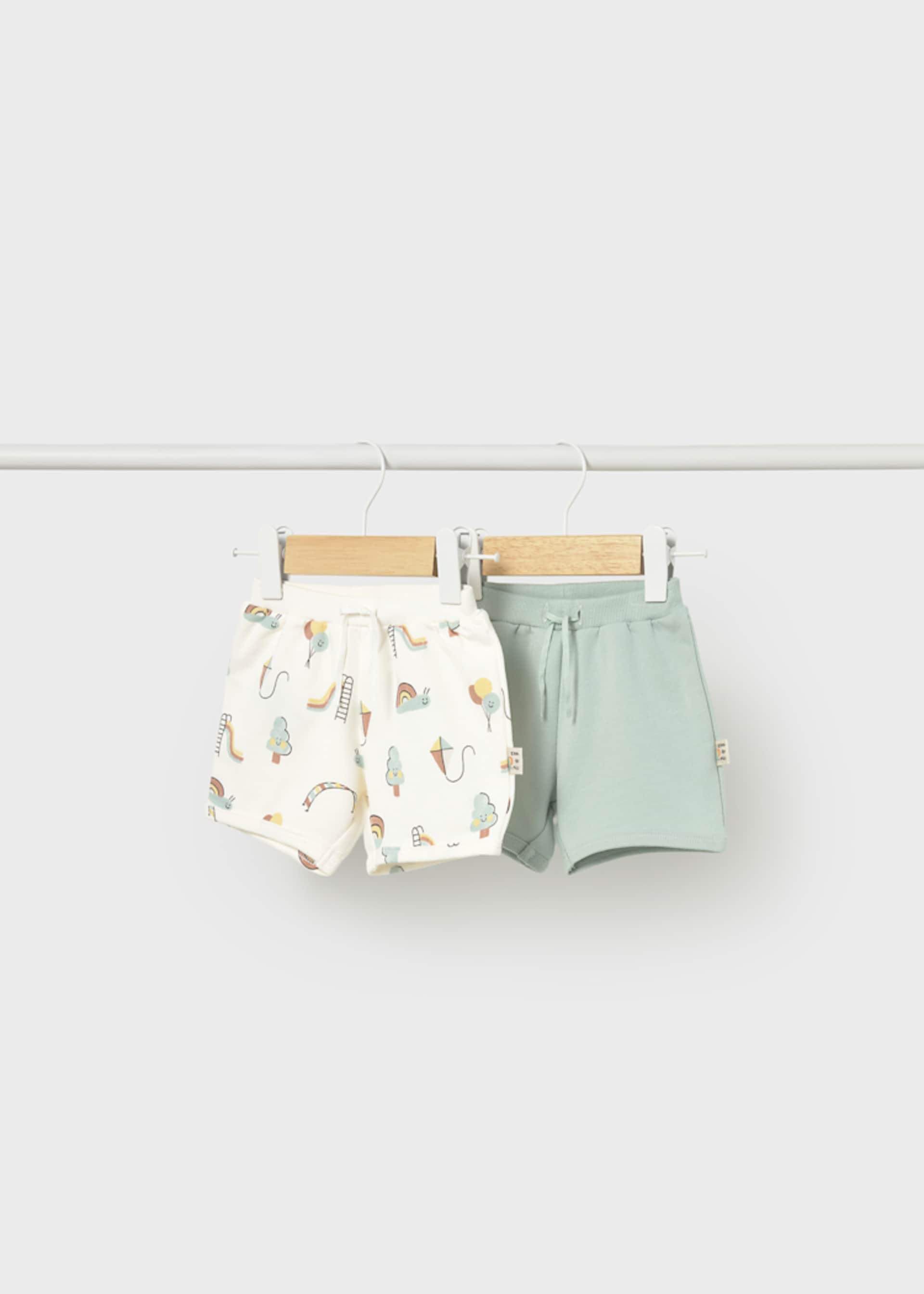 Newborn 2-Pack Shorts