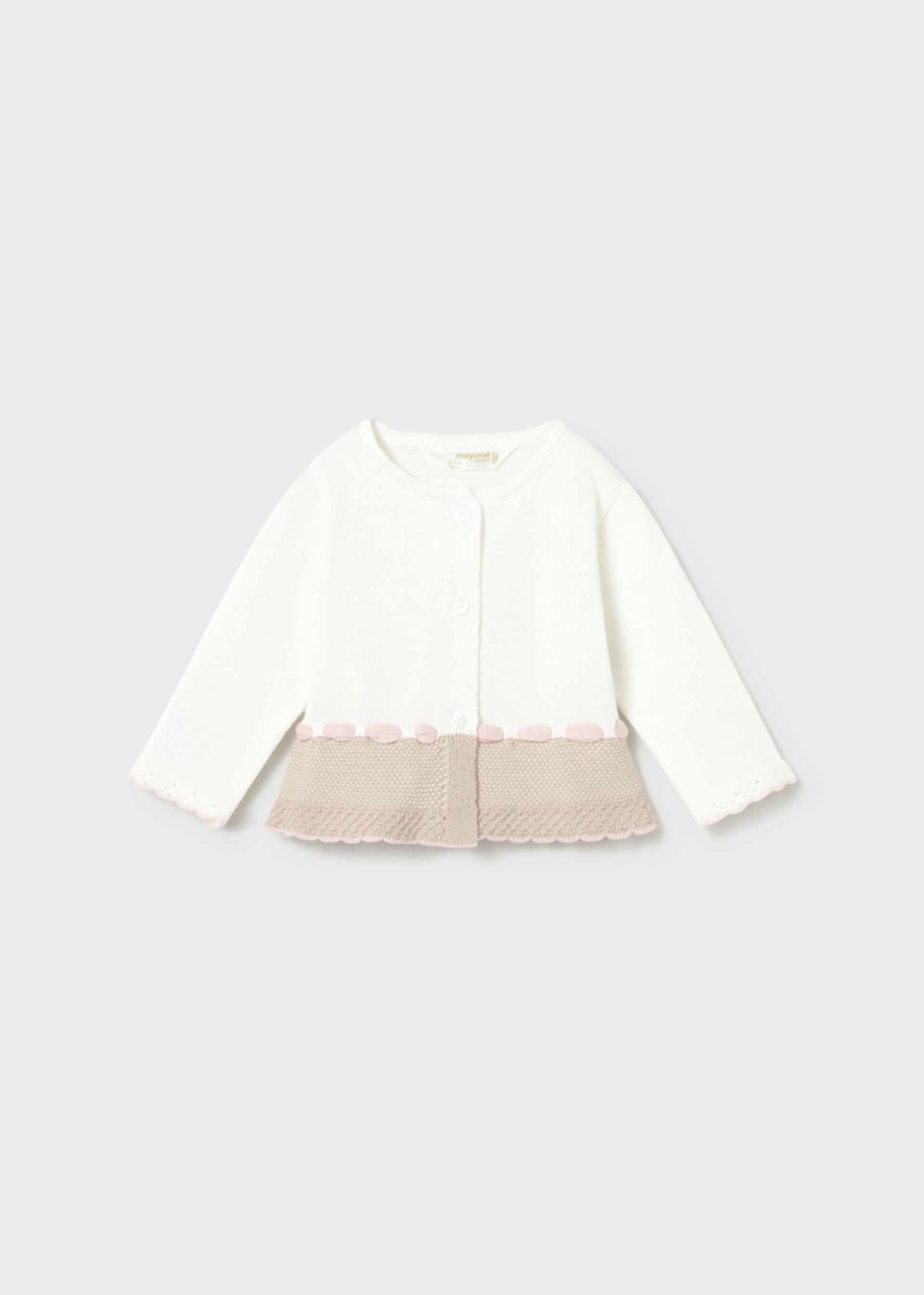 Ensemble 3 pièces en tricot nouveau-né