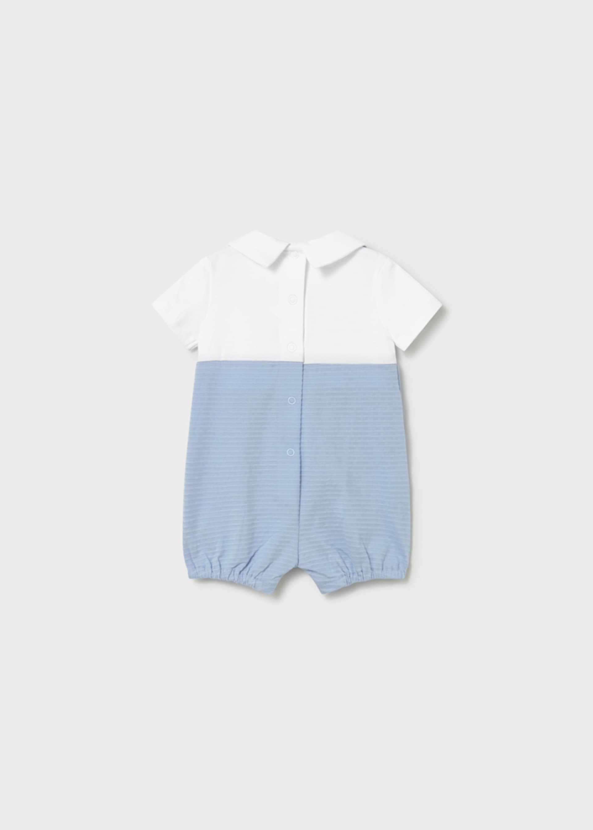 Newborn mock dungarees