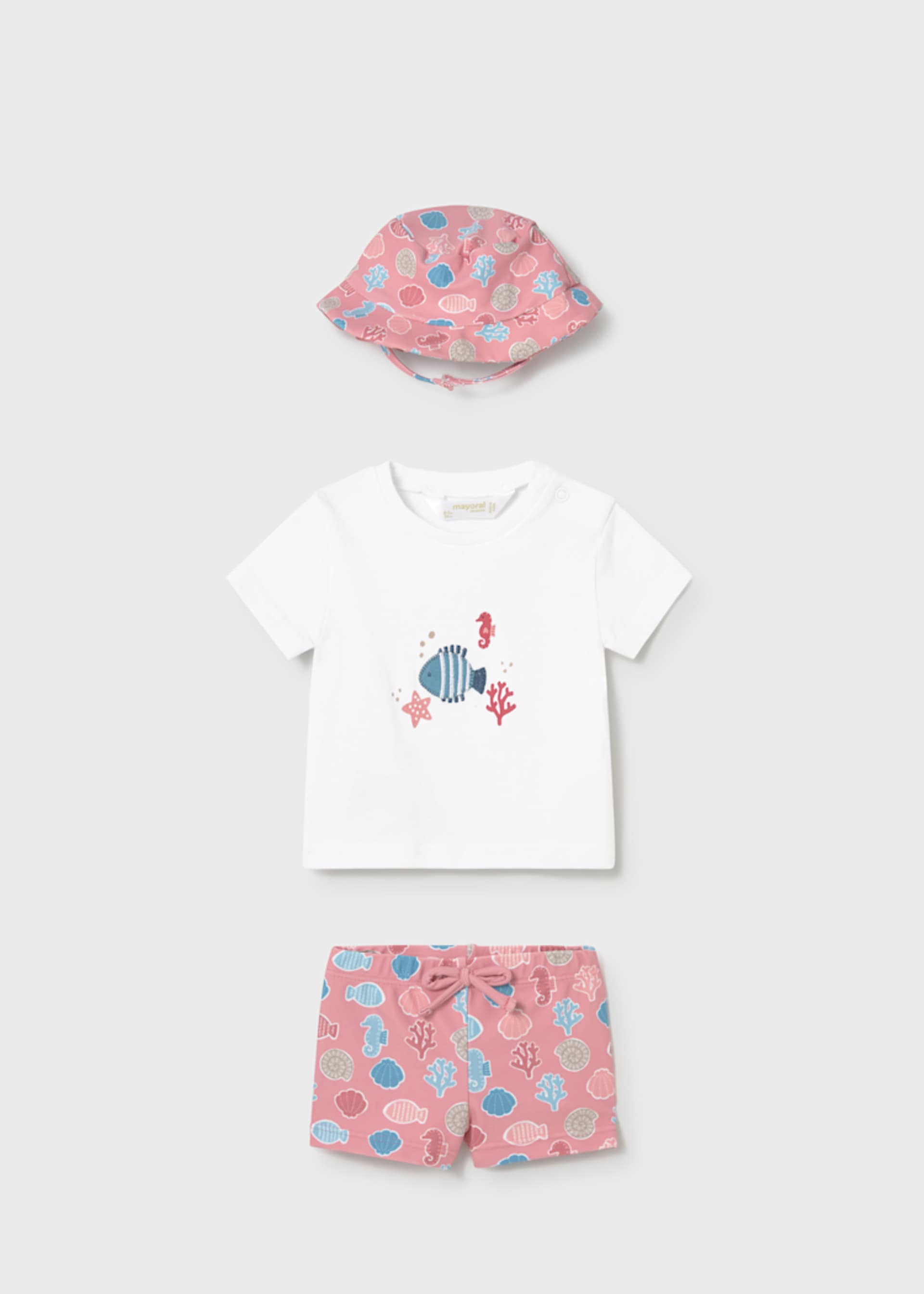 Newborn Boy 3-Piece Swim Set