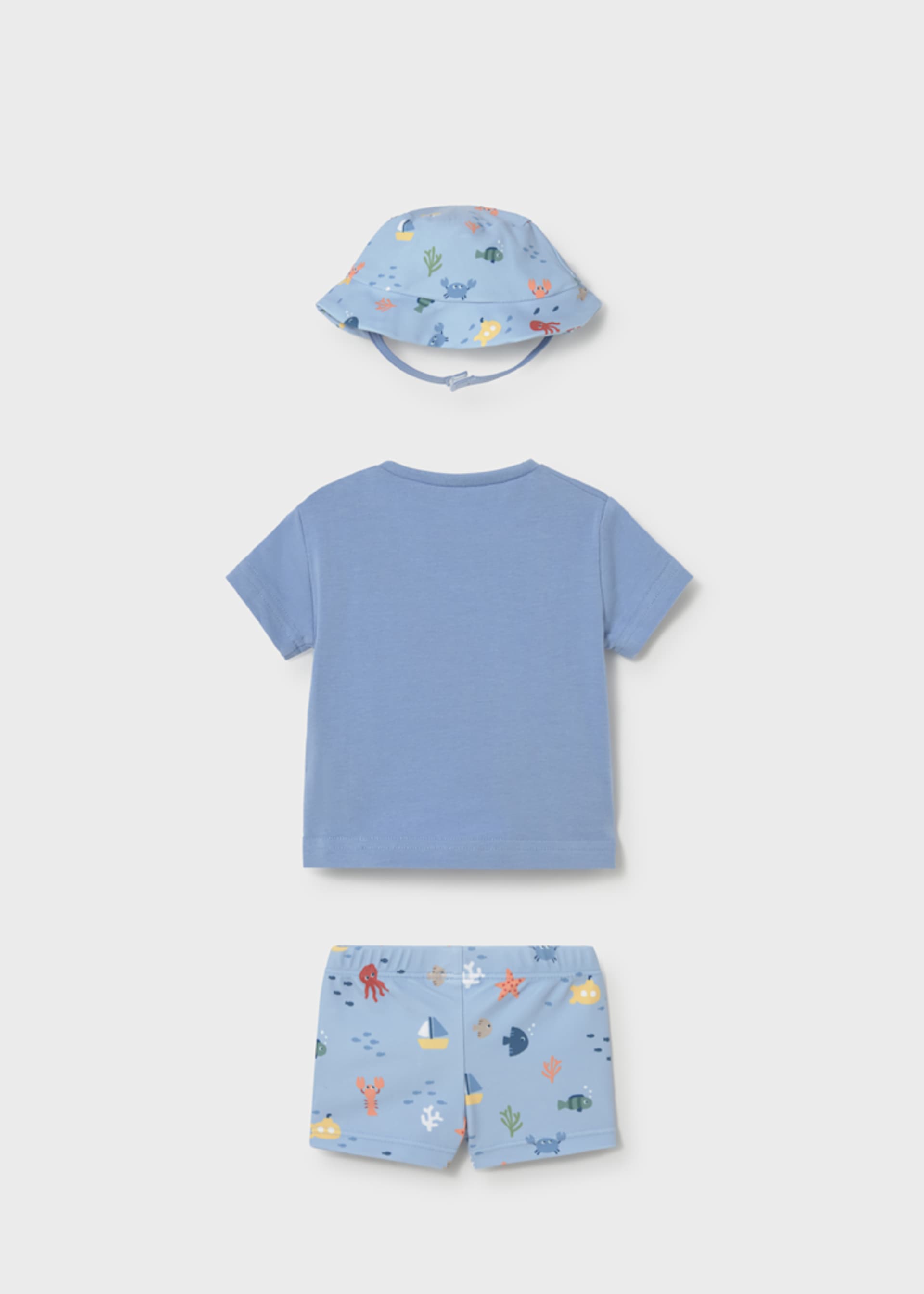 Newborn Boy 3-Piece Swim Set