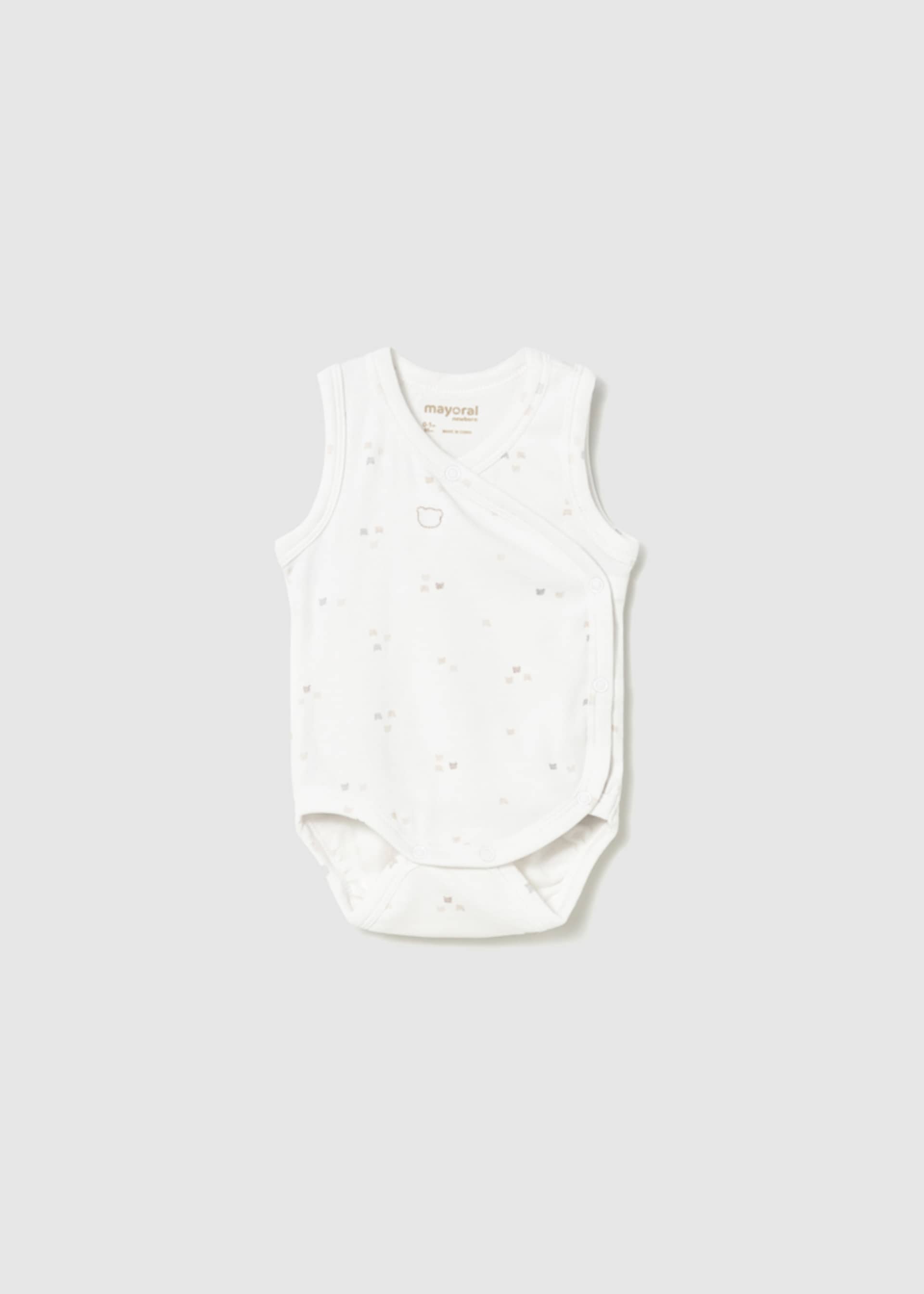 Sleeveless romper newborn