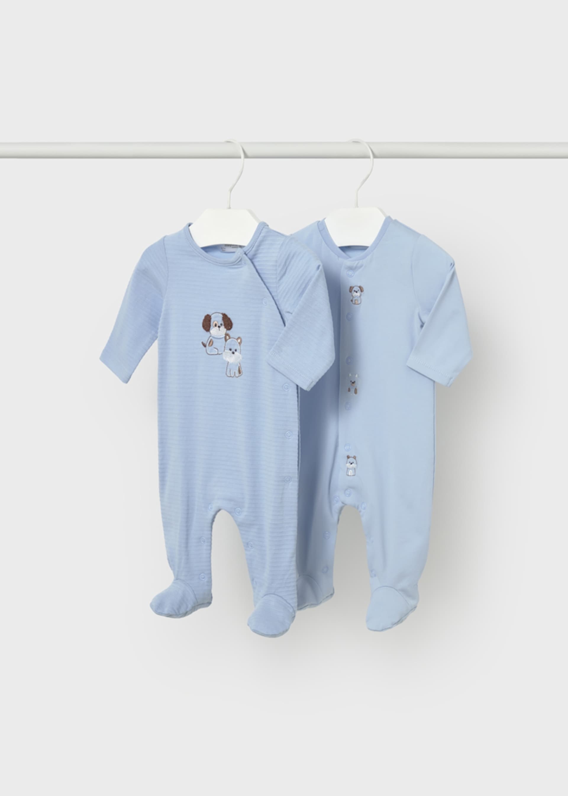 2-piece long-sleeved romper newborn