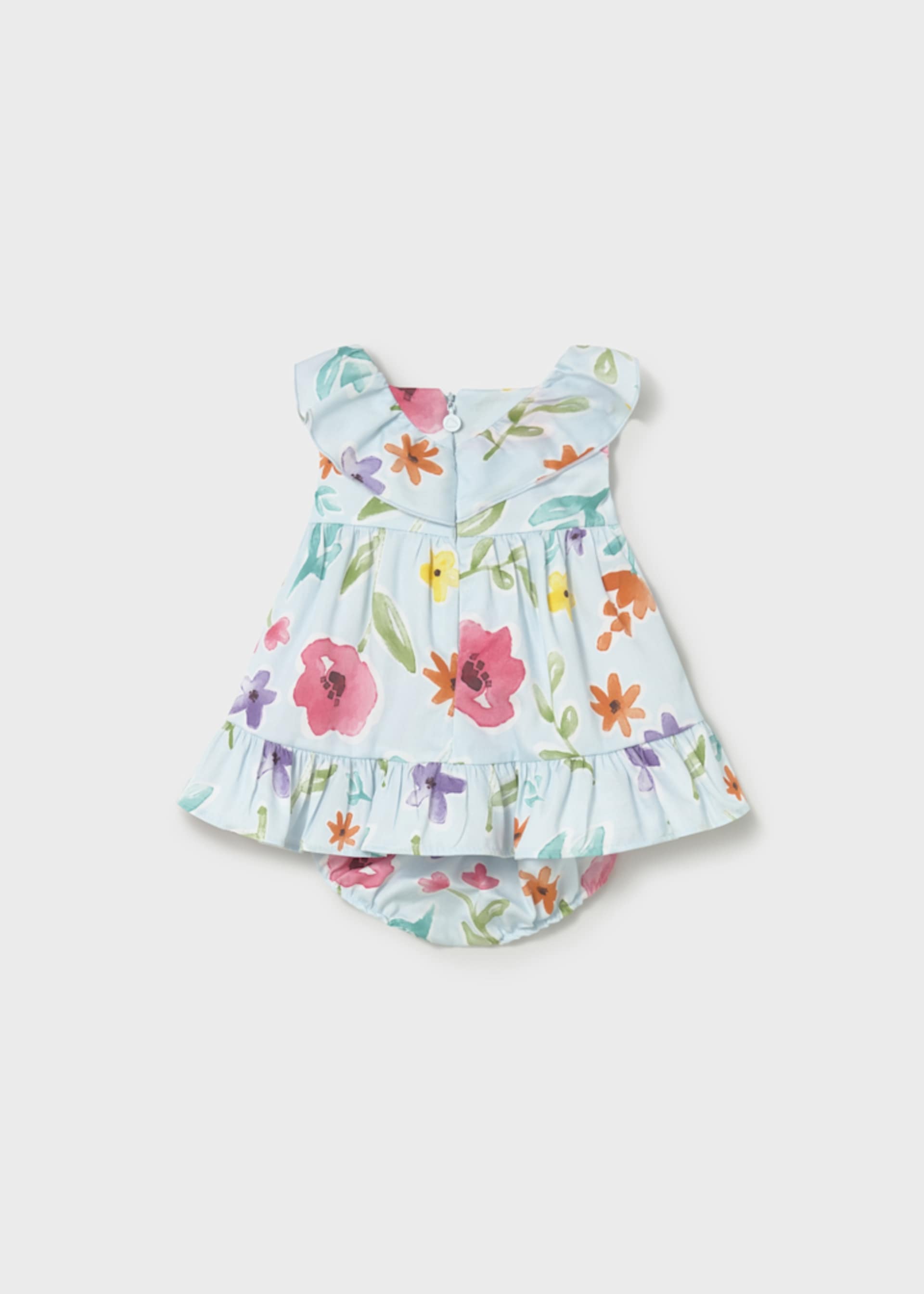 Kleid mit Windelhöschen gemustert Neugeborene